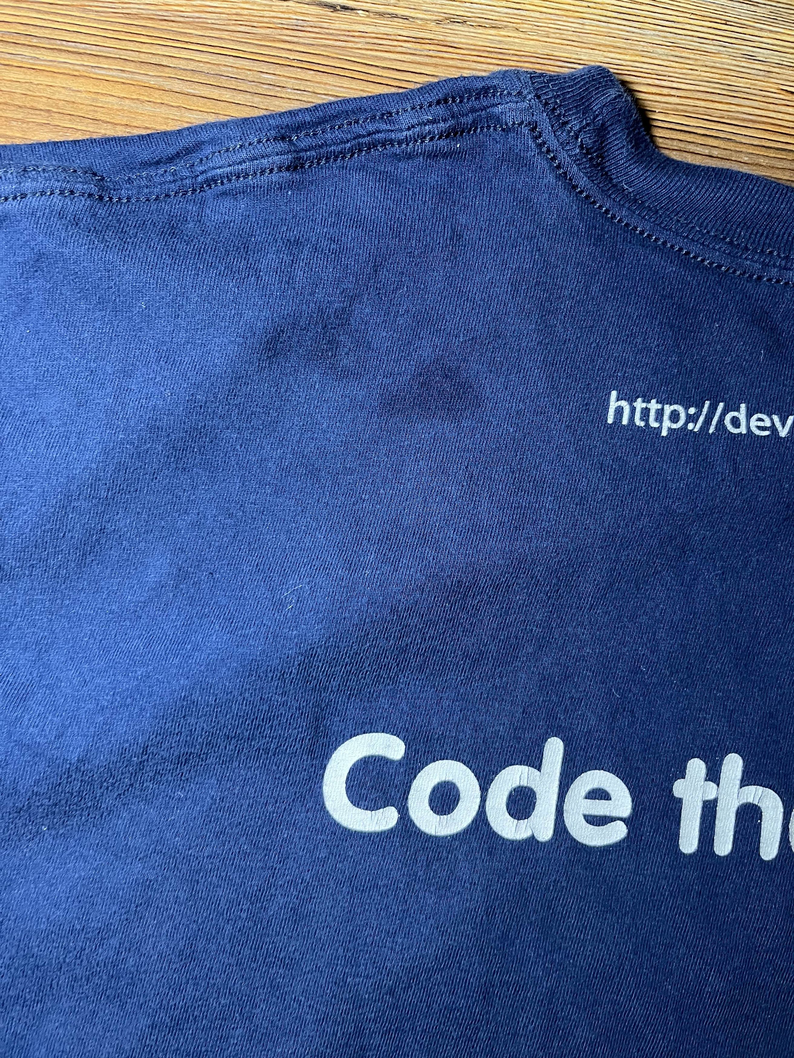 Hanes × Microsoft × Vintage Y2K Tech Tee force.com code the cloud developer shirt Size US XL / EU 56 / 4 - 5 Thumbnail
