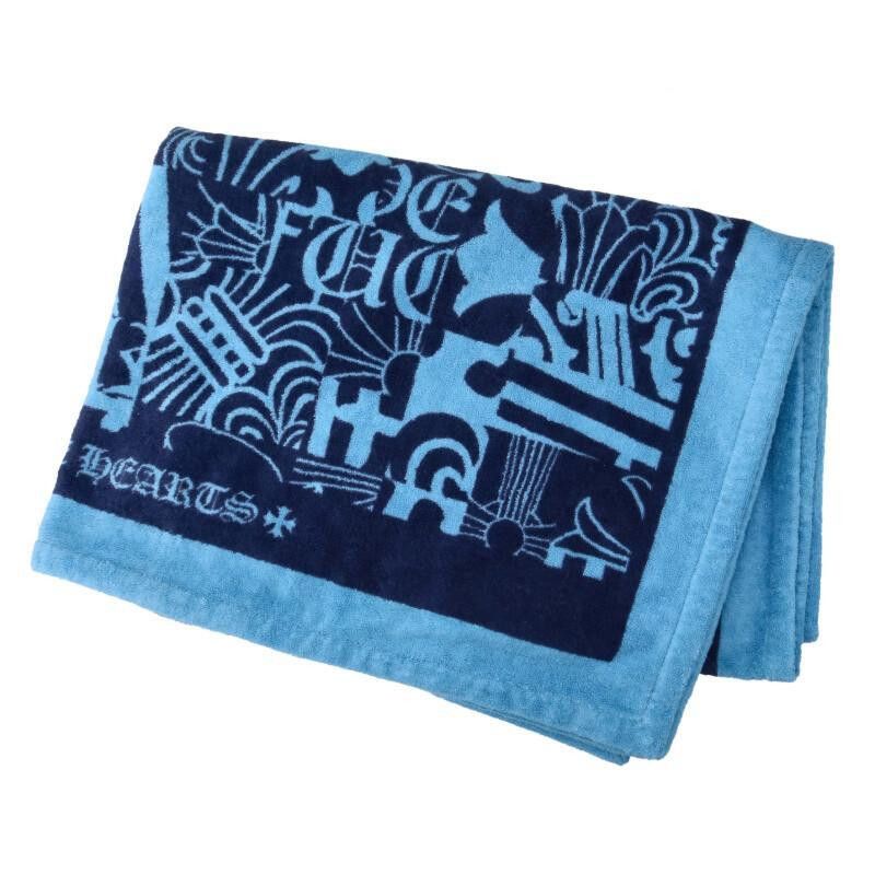Chrome Hearts Chrome Hearts All-over Pattern Beach Towel Size ONE SIZE - 1 Thumbnail