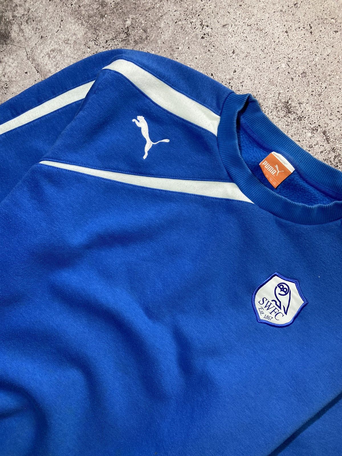 Puma × Vintage Sheffield Wednesday Puma Vintage Training Rare Sweatshirt Size US XL / EU 56 / 4 - 3 Thumbnail