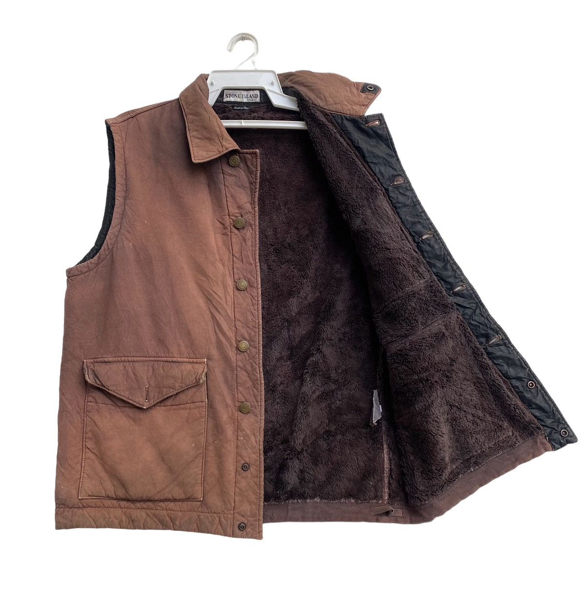 Stone Island × Vintage Vtg 2001 Stone Island waistcoat jacket Size US M / EU 48-50 / 2 - 3 Thumbnail