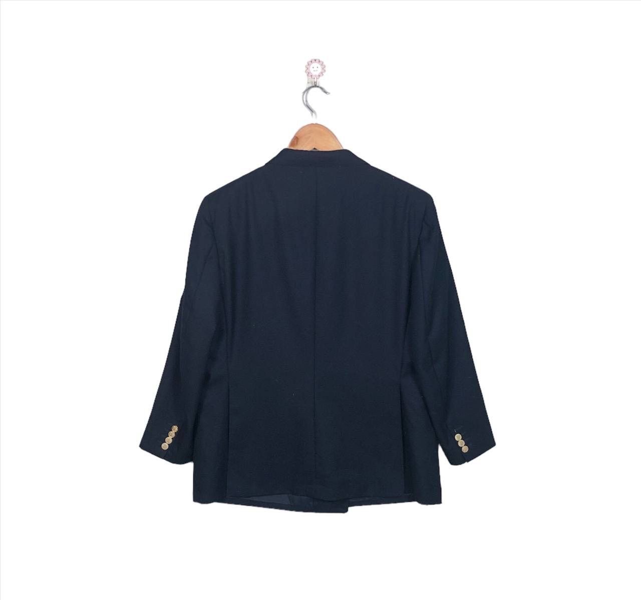 Burberry Luxury Burberry Navy Blue Coat Jacket Tuxedo Blazer Suits Size US M / EU 48-50 / 2 - 2 Thumbnail