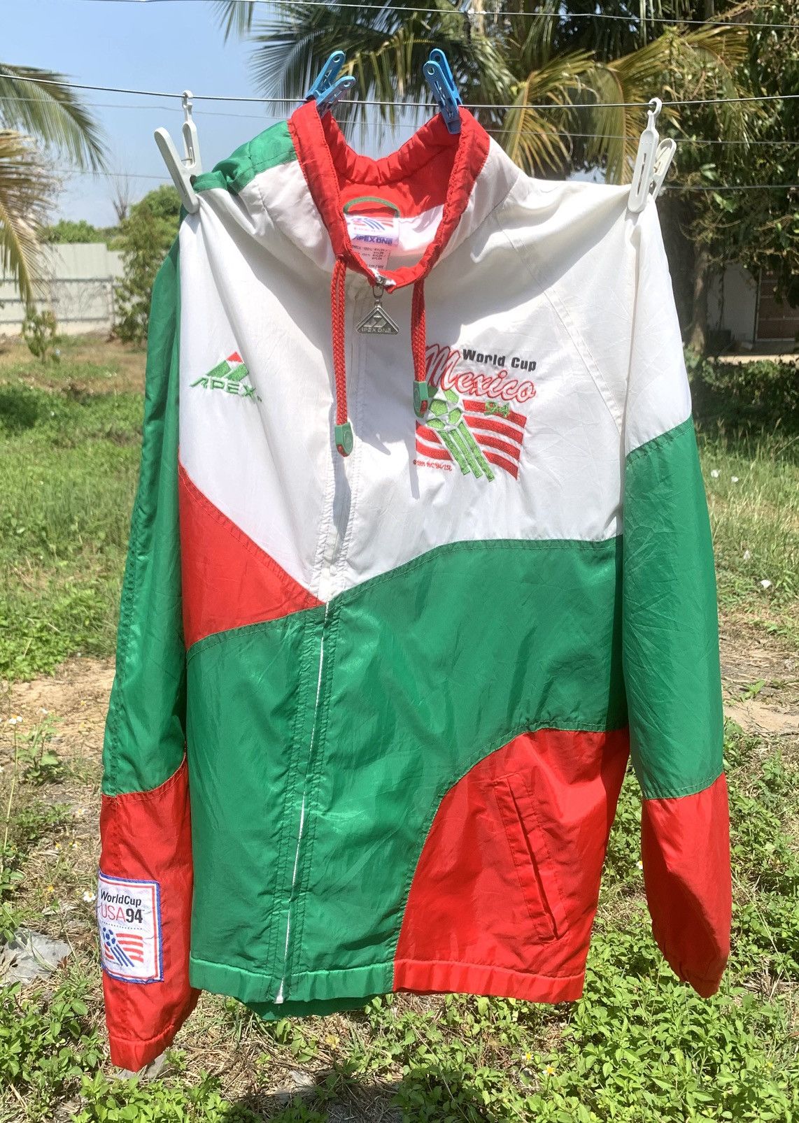 Apex One × Vintage Vintage Football WC1994 Italy team Jacket (APEX ONE) Size US L / EU 52-54 / 3 - 2 Thumbnail