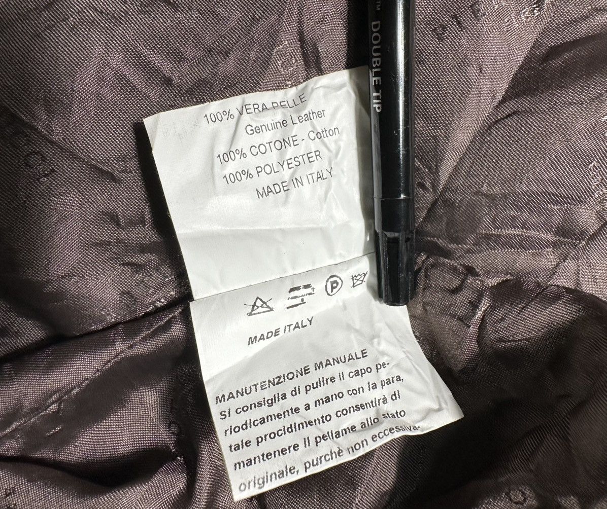 Vintage PIEROTUCCi Jacket Leather Factory since 1972 Size US L / EU 52-54 / 3 - 10 Thumbnail