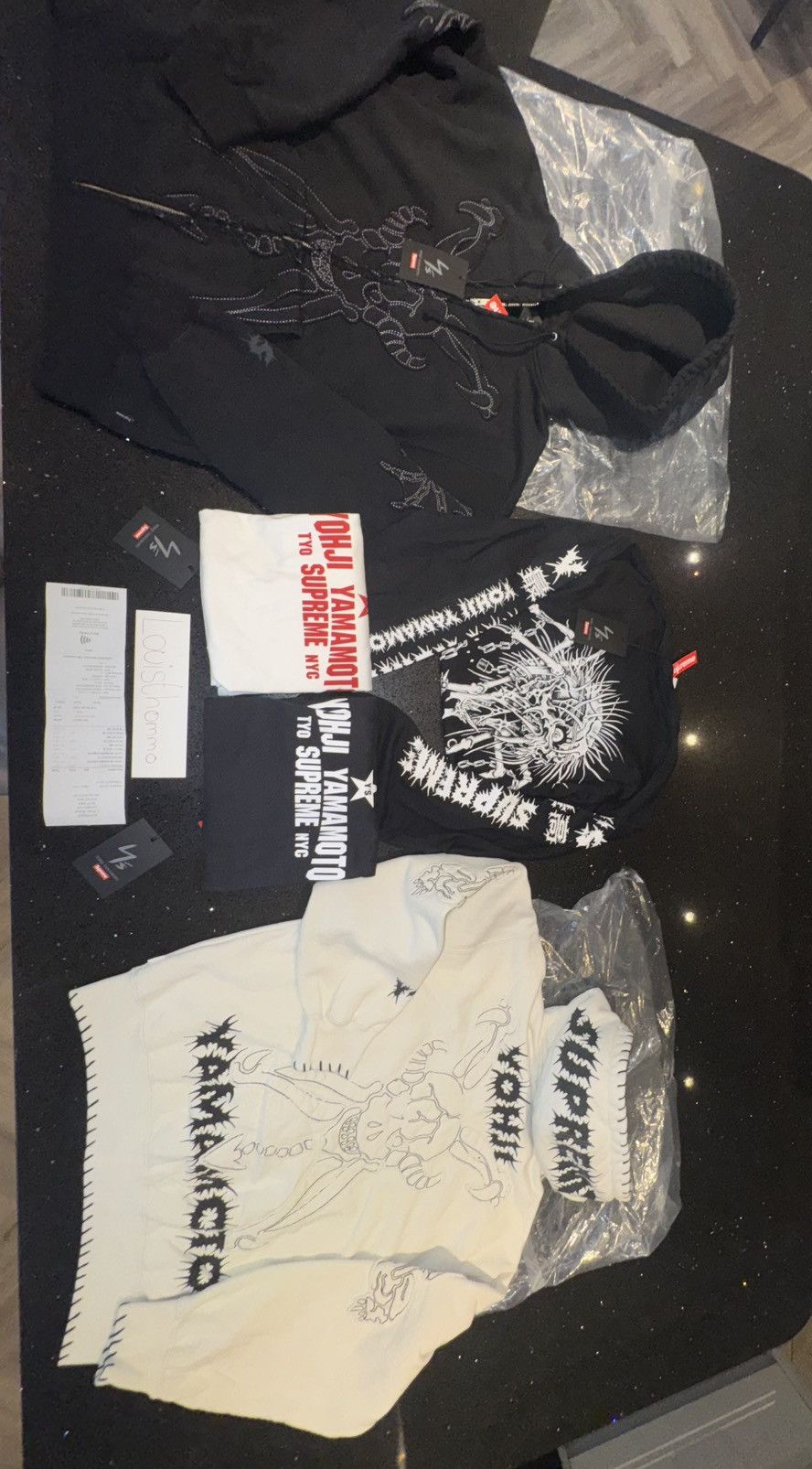 Supreme × Yohji Yamamoto Supreme Y's by Yohji Yamamoto Star Tee White Size US M / EU 48-50 / 2 - 7 Thumbnail