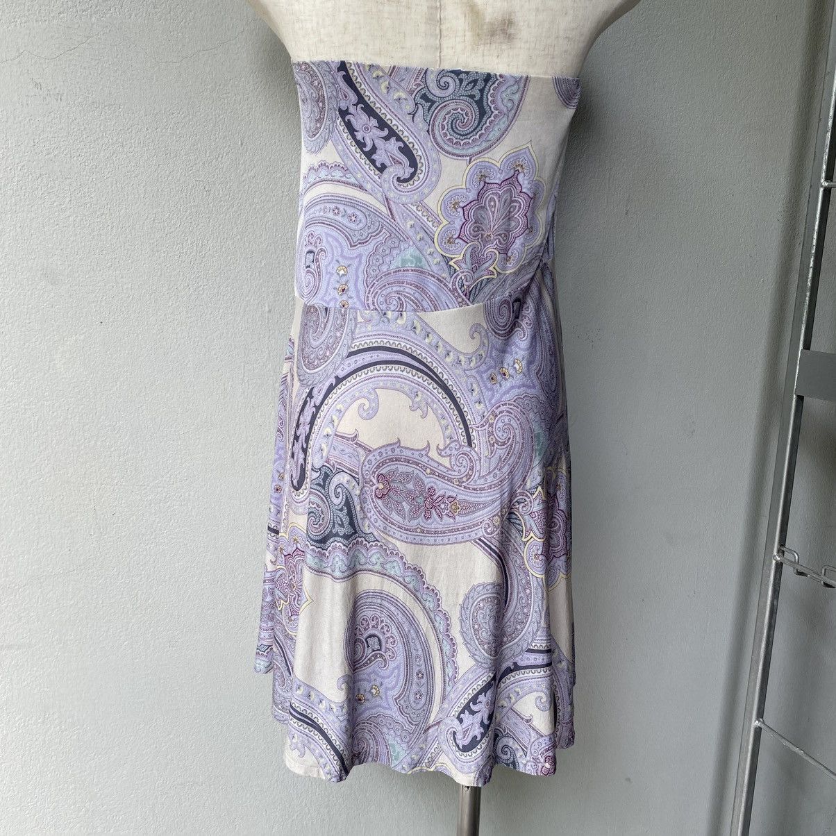 Max Mara Max Mara Paisley Print Flared Skirt Size 30" / US 8 / IT 44 - 10 Thumbnail