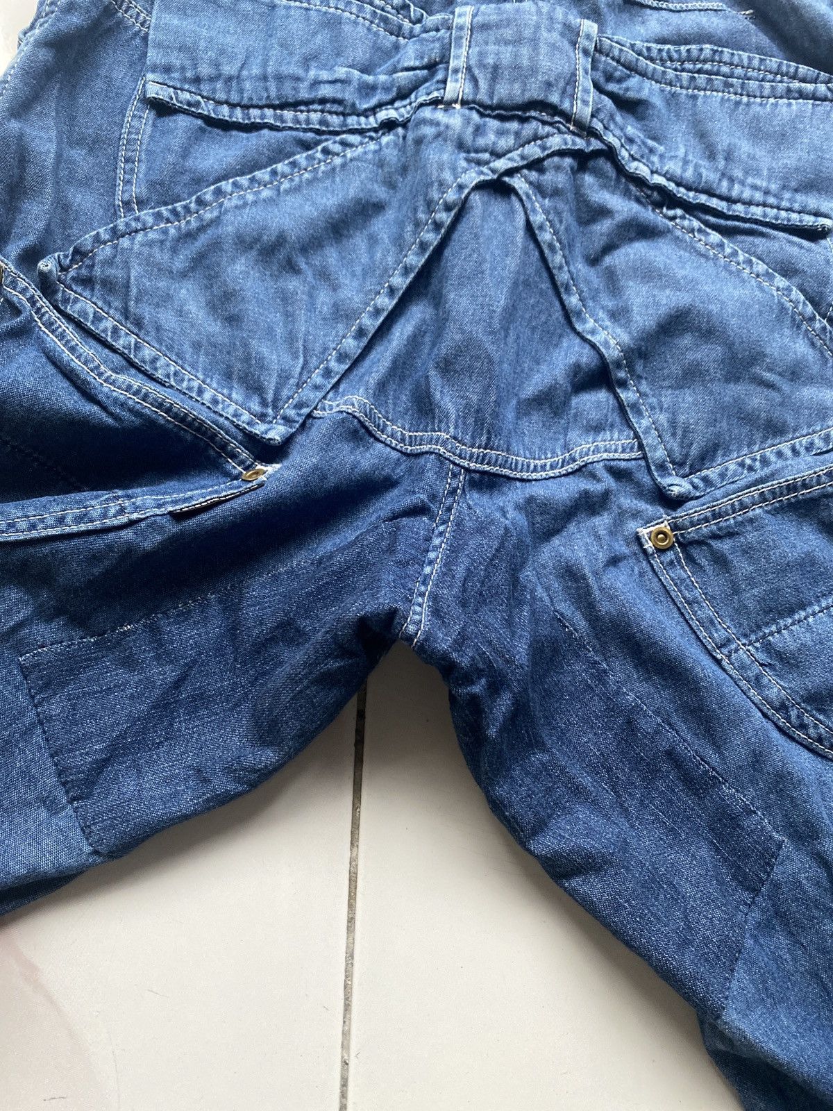 Issey Miyake × Tete Homme × mercibeaucoup Tete Homme Issey miyake jeans Mercibeaucoup Size US 32 / EU 48 - 11 Thumbnail