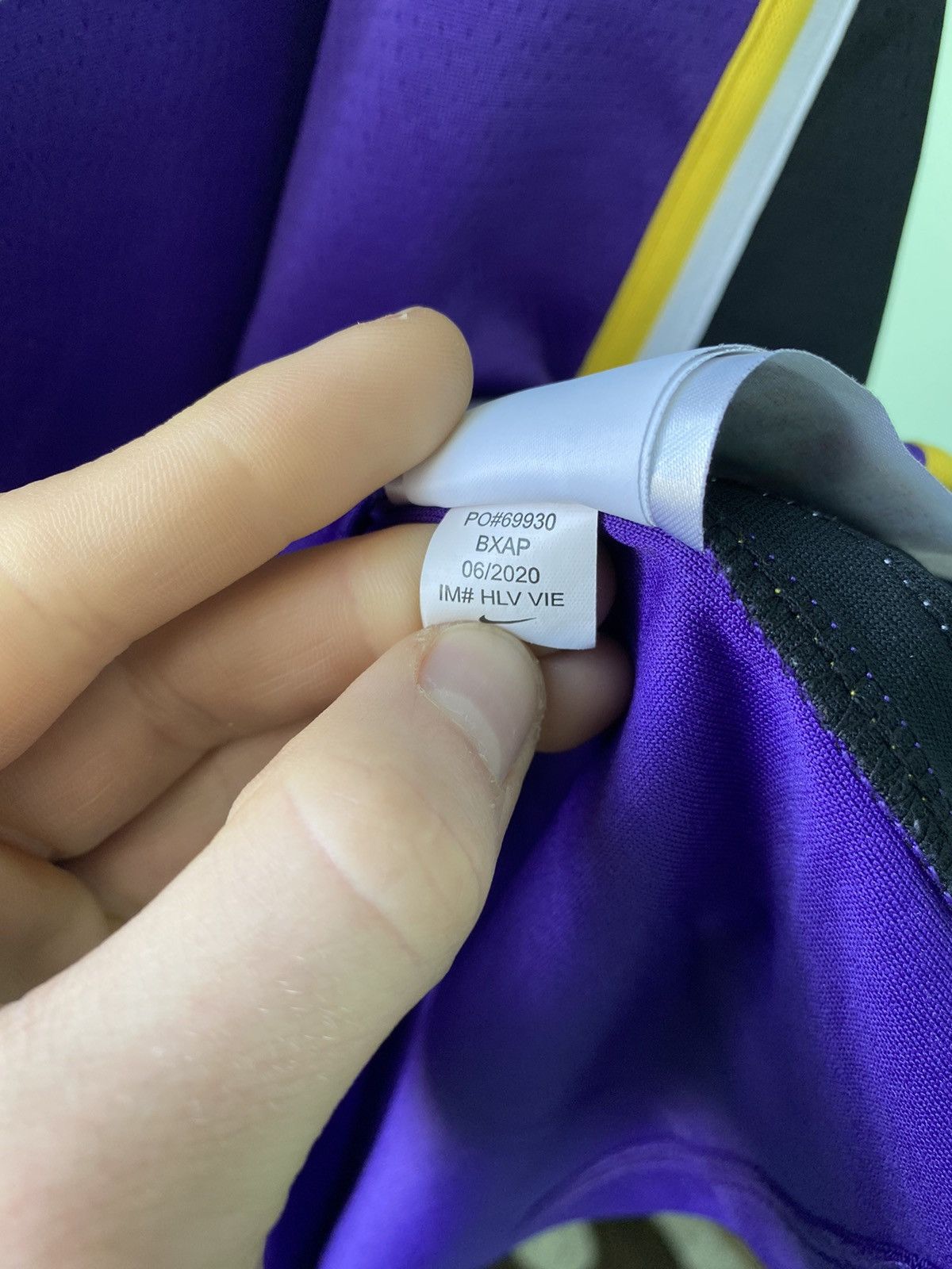 Jordan Brand #23 James L.A.Lakers Jordan Brand NBA Basketball Jerseys Size US XL / EU 56 / 4 - 12 Thumbnail