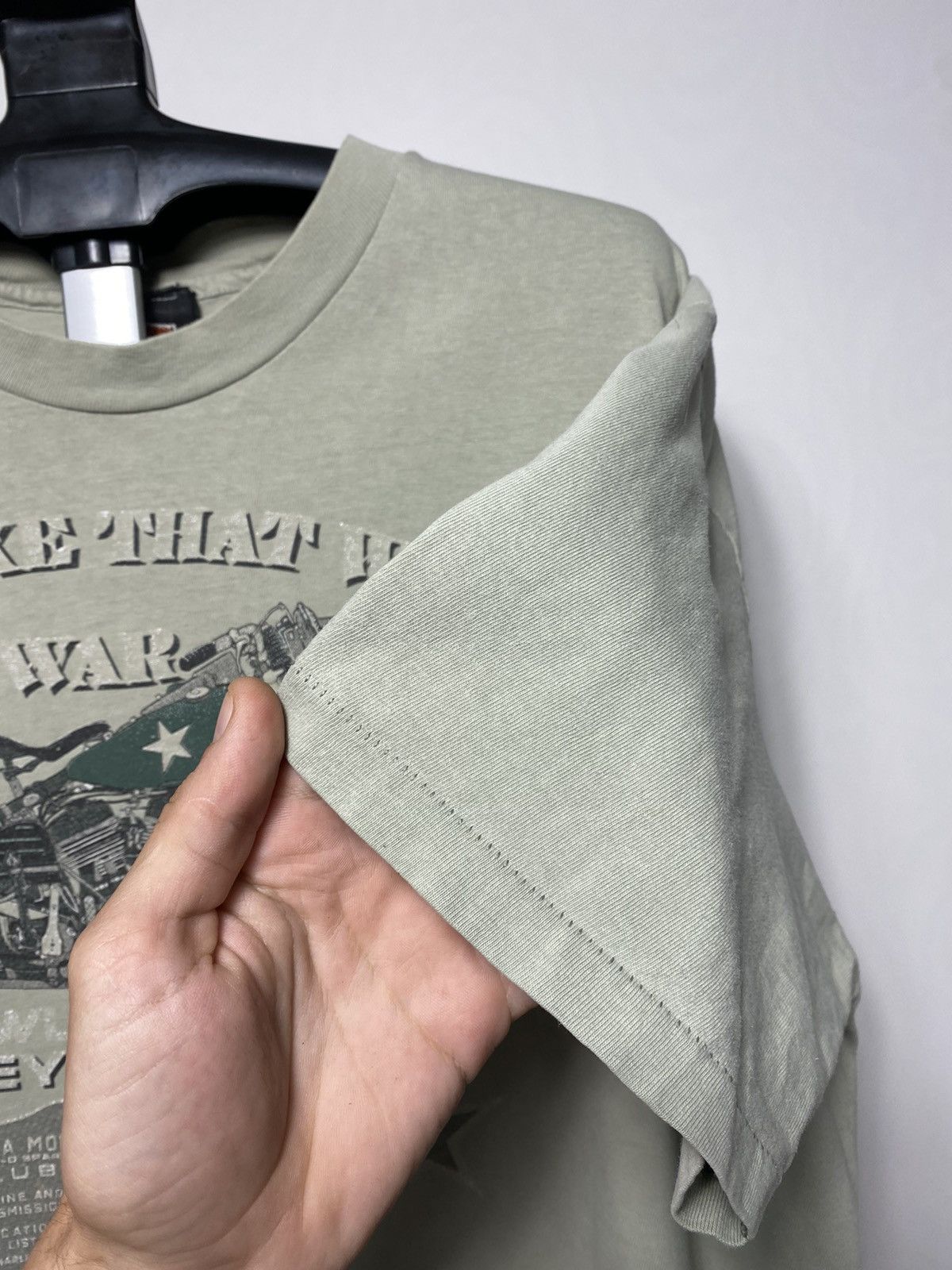 Harley Davidson Rare 1991 Harley Davidson Pearl Harbor distressed t-shirt Size US XL / EU 56 / 4 - 7 Thumbnail