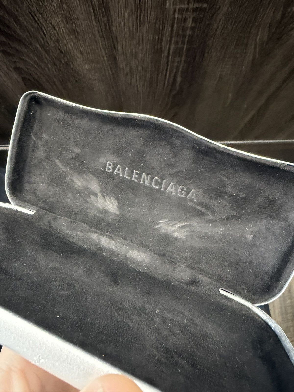 Balenciaga BAT RECTANGLE SUNGLASSES Size ONE SIZE - 7 Thumbnail