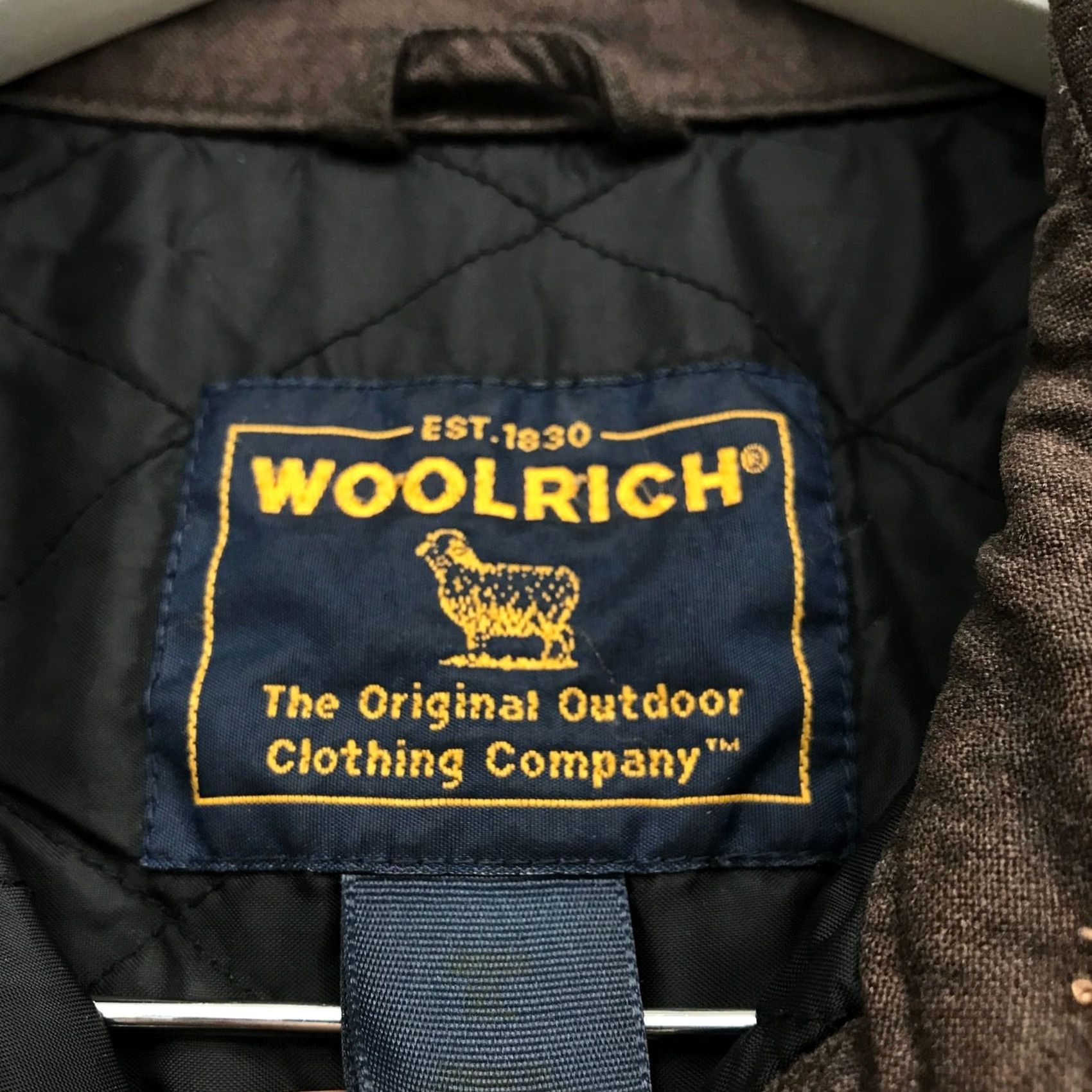 Vintage VINTAGE Woolrich Button-Up Shirt Mens XL Long Sleeve Brown Pockets Quilt Lined Size US XL / EU 56 / 4 - 4 Thumbnail