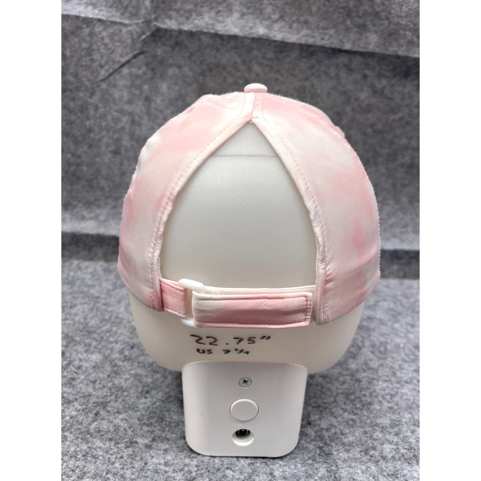 Pinko Strap Back Hat Womens Medium Pink Tie Dye 100% Polyester Ponytail Hole Cap Size ONE SIZE - 6 Thumbnail