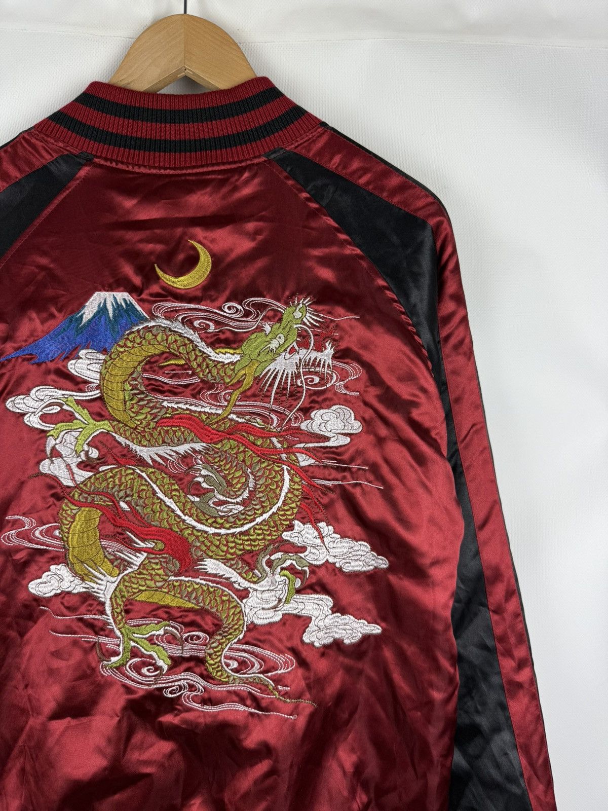 Japanese Brand YDU Co Men’s Japanese Embroidered Bomber Jacket Size L Size US L / EU 52-54 / 3 - 18 Thumbnail