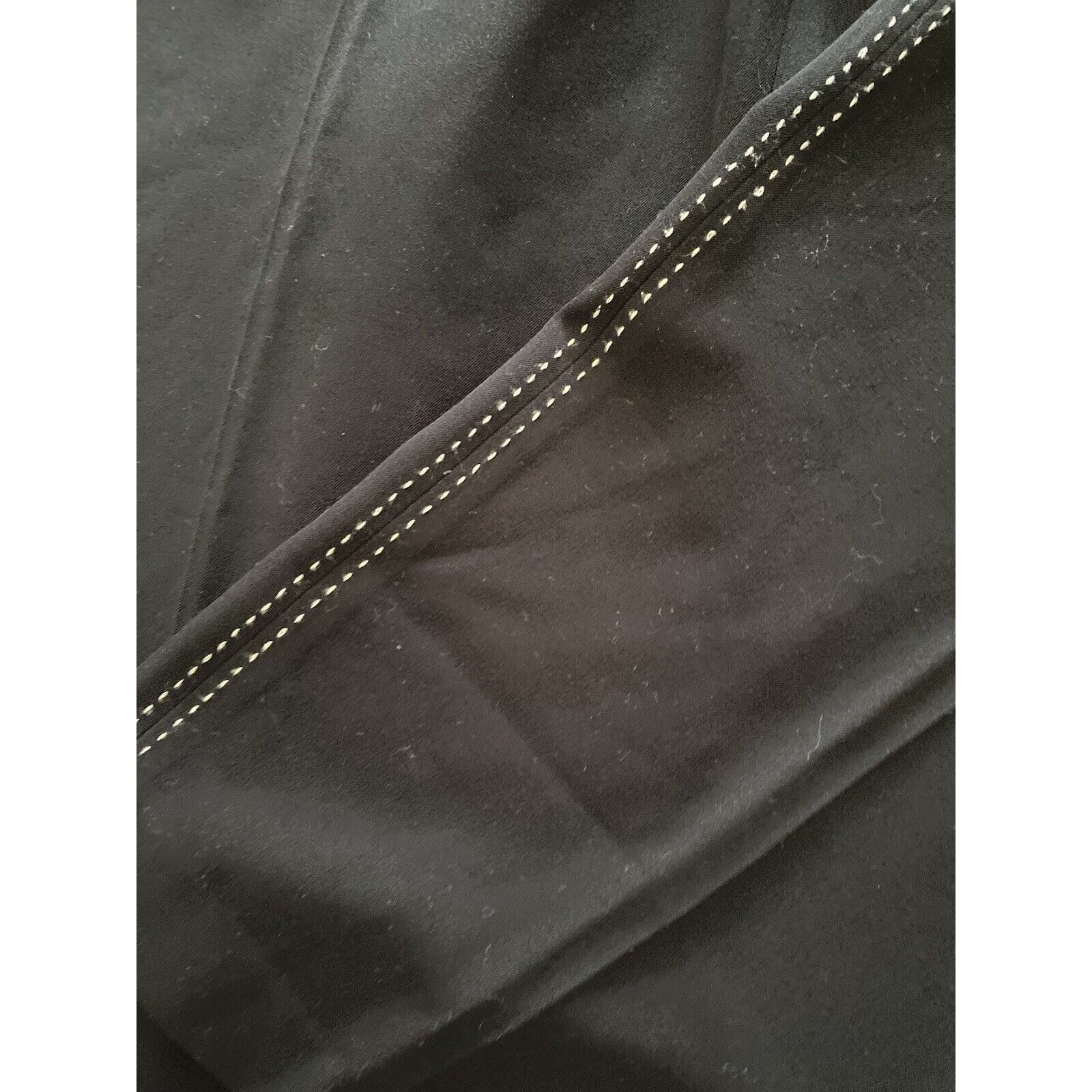 Designer Grace Dane Lewis Black White Stitching Dress Pants SZ18 Size 36" / US 14 / IT 50 - 6 Thumbnail