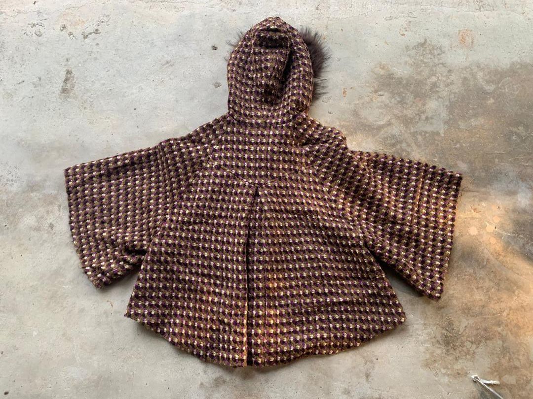 Designer × Japanese Brand Grace Continental cloaks Knitted Size XS / US 0-2 / IT 36-38 - 4 Thumbnail