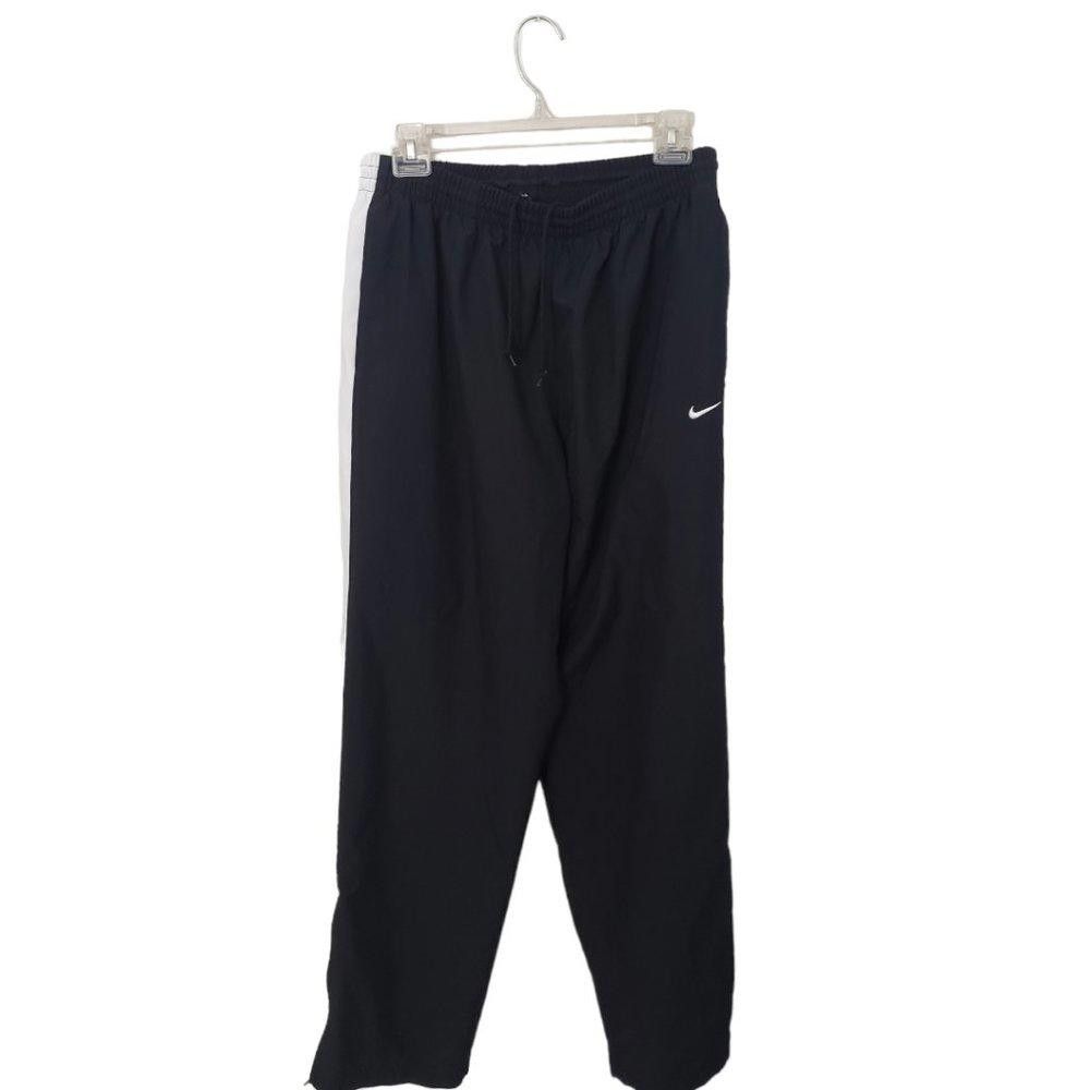 Nike CT434a Nike Black & White Jogger Pant with Pockets L Size US 34 / EU 50 - 1 Thumbnail