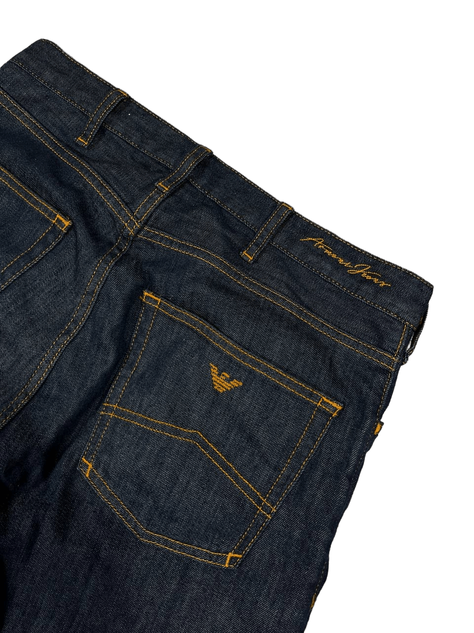 Emporio Armani Vintage Emporio Armani Luxury Fit Jeans Pants Denim Italy Size US 31 - 1 Thumbnail