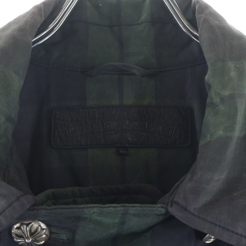 Chrome Hearts Chrome Hearts Quilted Oiled Cotton P Coat Green Size US S / EU 44-46 / 1 - 7 Thumbnail