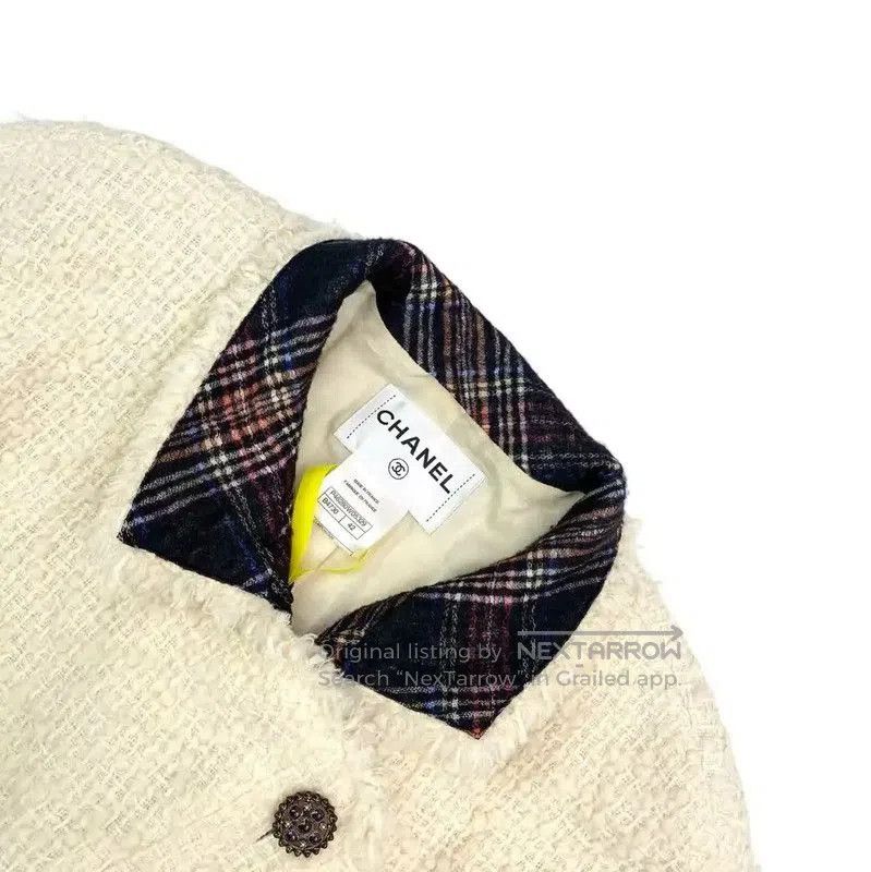 Chanel Chanel Ivory Wool Women's Jacket . Size XXS / US 00 / IT 34 - 3 Thumbnail