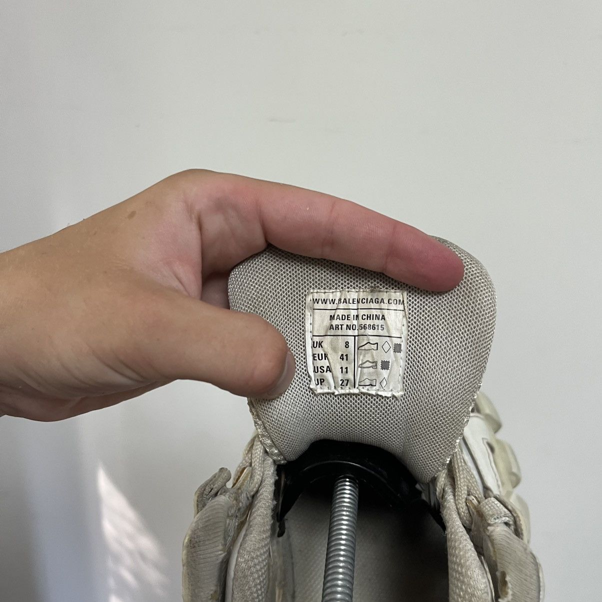 Balenciaga Balenciaga Track 2 Trainer White Size US 9 / EU 42 - 13 Thumbnail