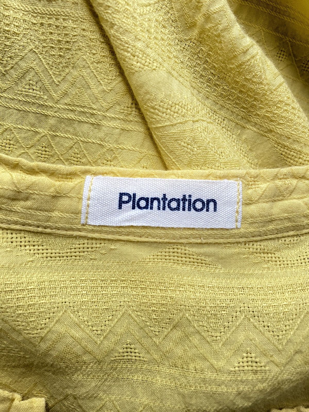 Issey Miyake Plantation Yellow Dress Size M / US 6-8 / IT 42-44 - 6 Thumbnail