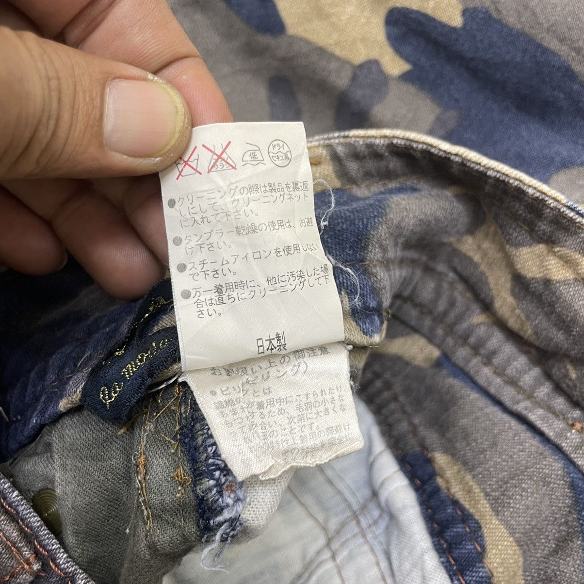 Japanese Brand 🗣️Vintage Japanese Brand La Moda Poji Camo Bootcut Denim Pant Size US M / EU 48-50 / 2 - 6 Thumbnail