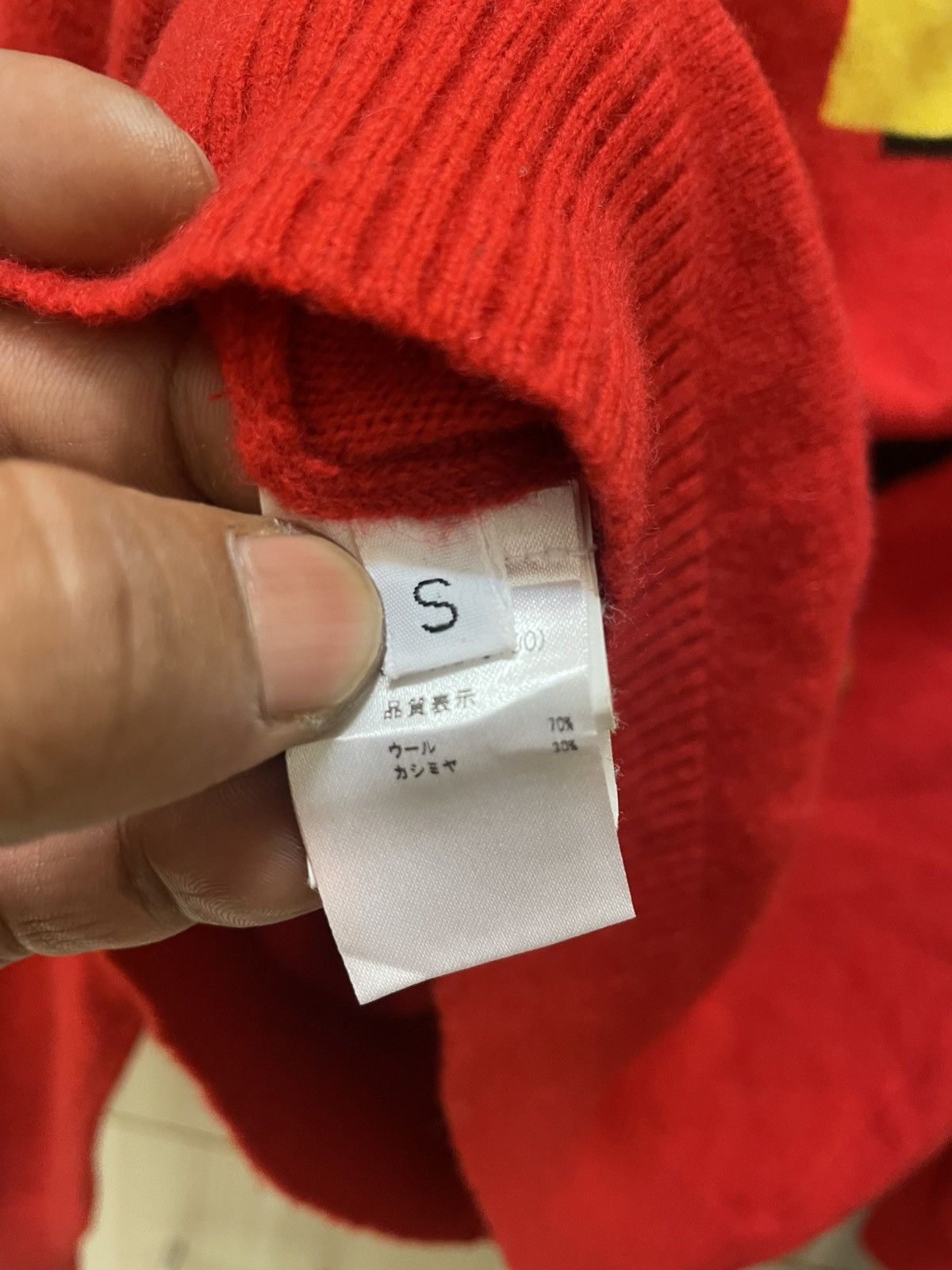 Moschino Moschino McDonalds 2014 RunwayJeremy Scott Cashmere Sweater Size US S / EU 44-46 / 1 - 7 Thumbnail