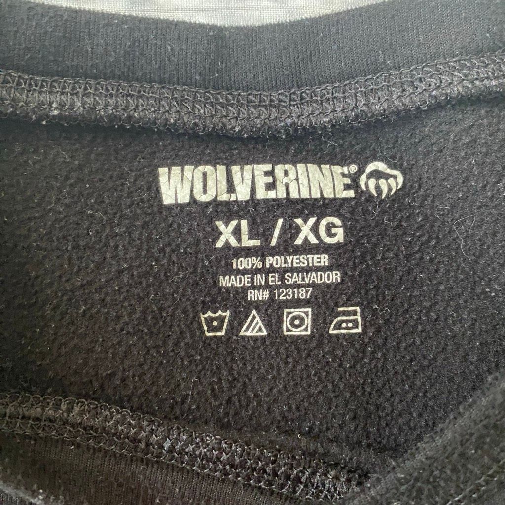 Wolverine Wolverine men XL Crewneck longsleeve thermal shirt black Size US XL / EU 56 / 4 - 7 Thumbnail
