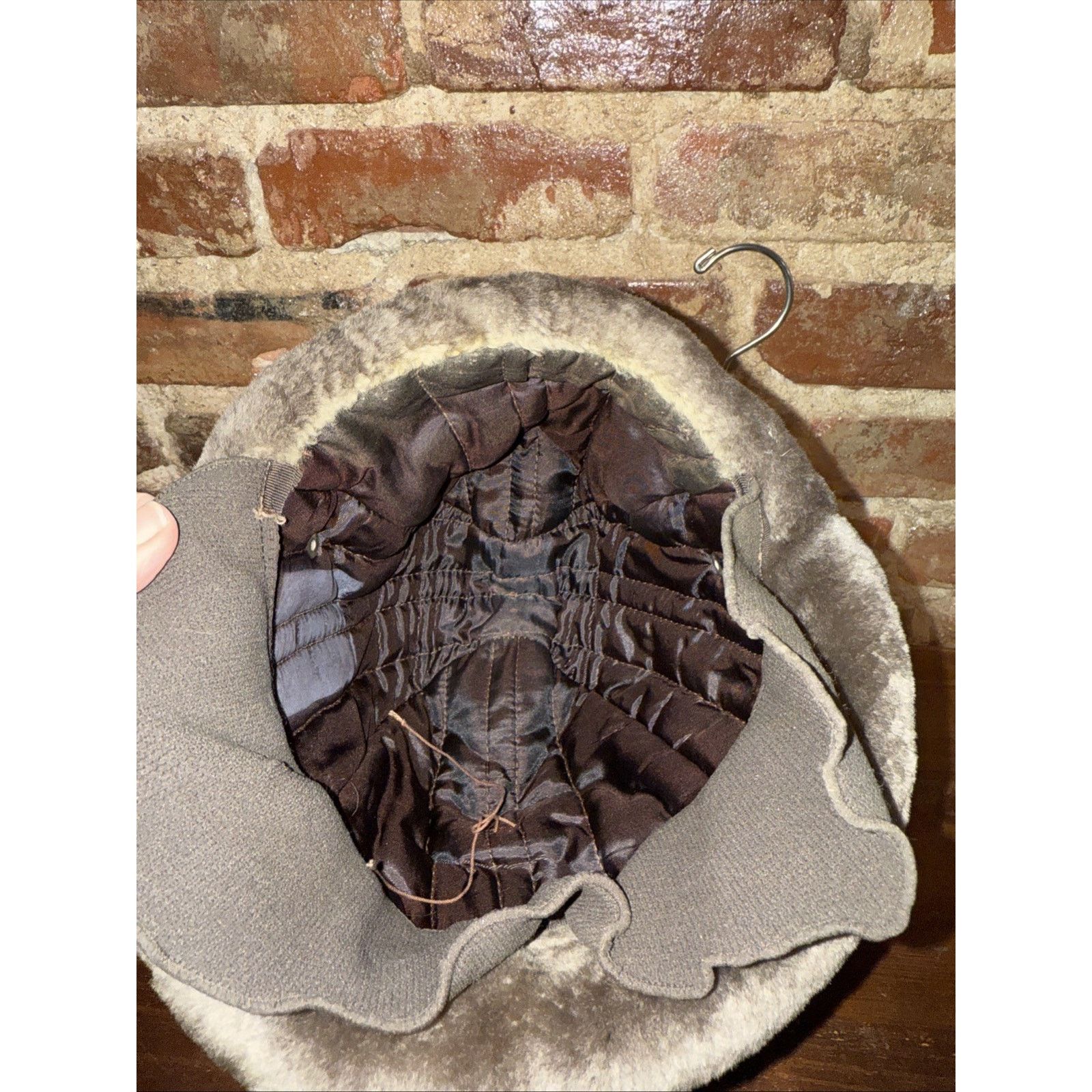 & Other Stories Vintage Men’s Russian Aviator Sheepskin Leather Hat Sz Sm Size ONE SIZE - 6 Thumbnail