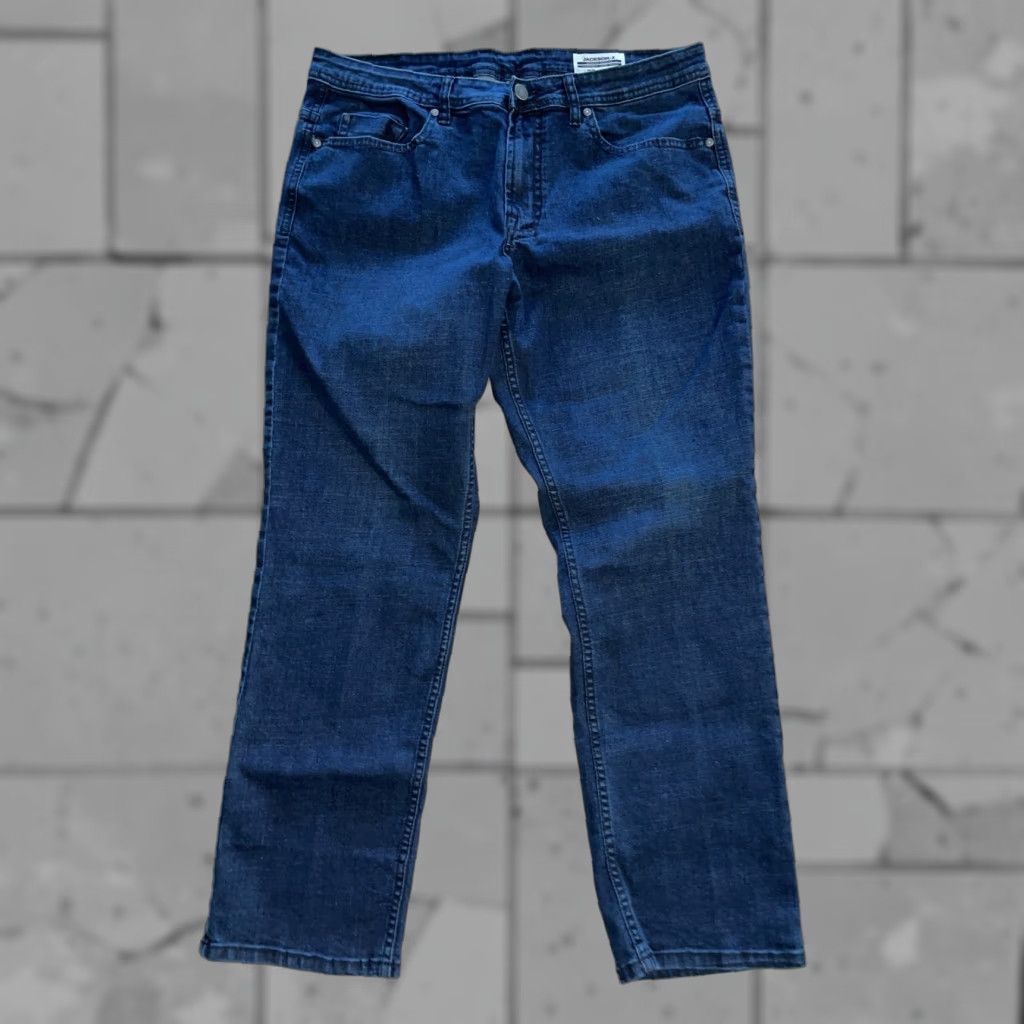 Buffalo David Bitton Buffalo David Bitton Blue Jackson X Jeans Mens Size 36x30 Blue Jeans Men 36x30 Straight Regular Size US 36 / EU 52 - 1 Thumbnail