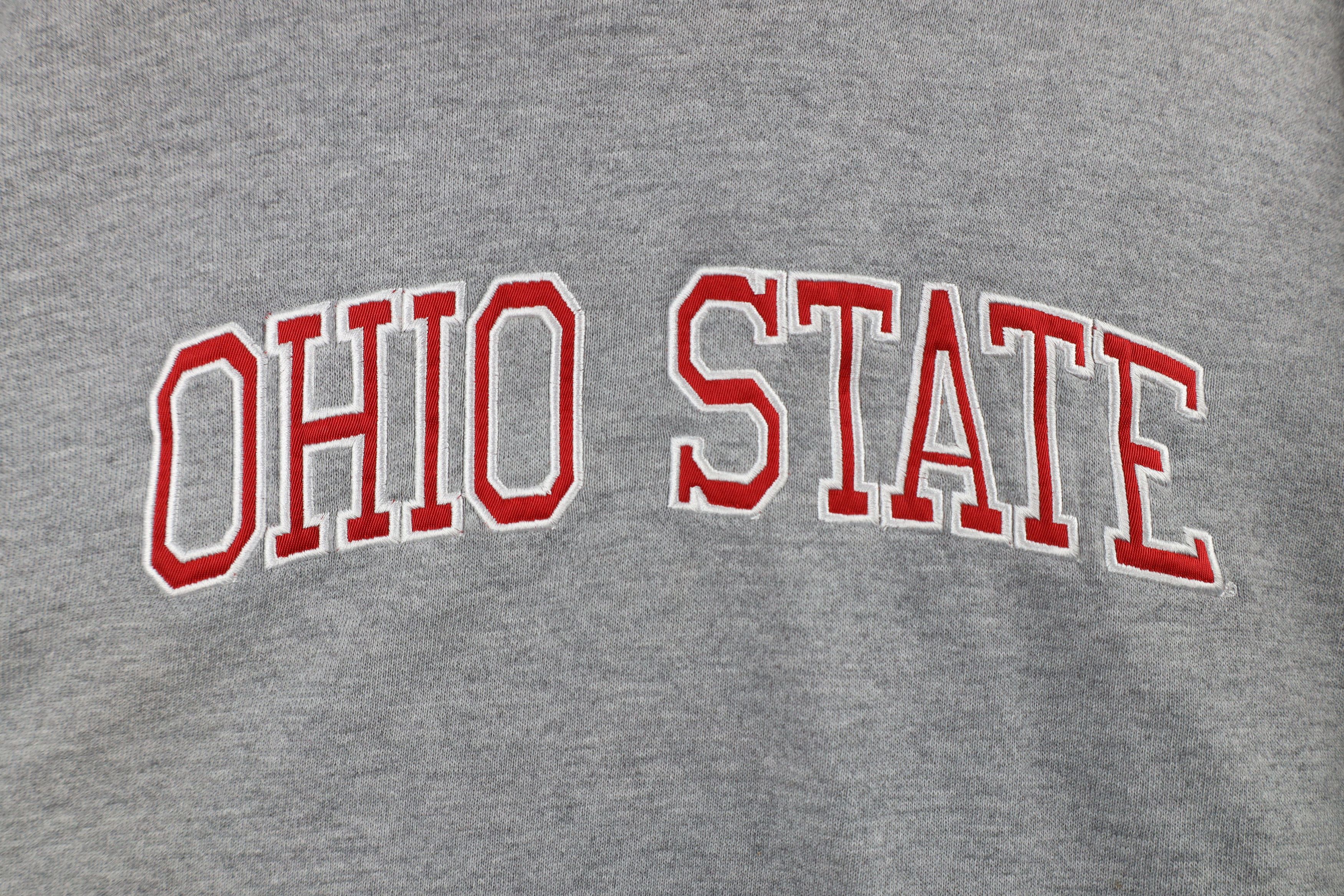 Vintage Vintage 90s Spell Ohio State University Hoodie Sweatshirt Size US XL / EU 56 / 4 - 4 Thumbnail