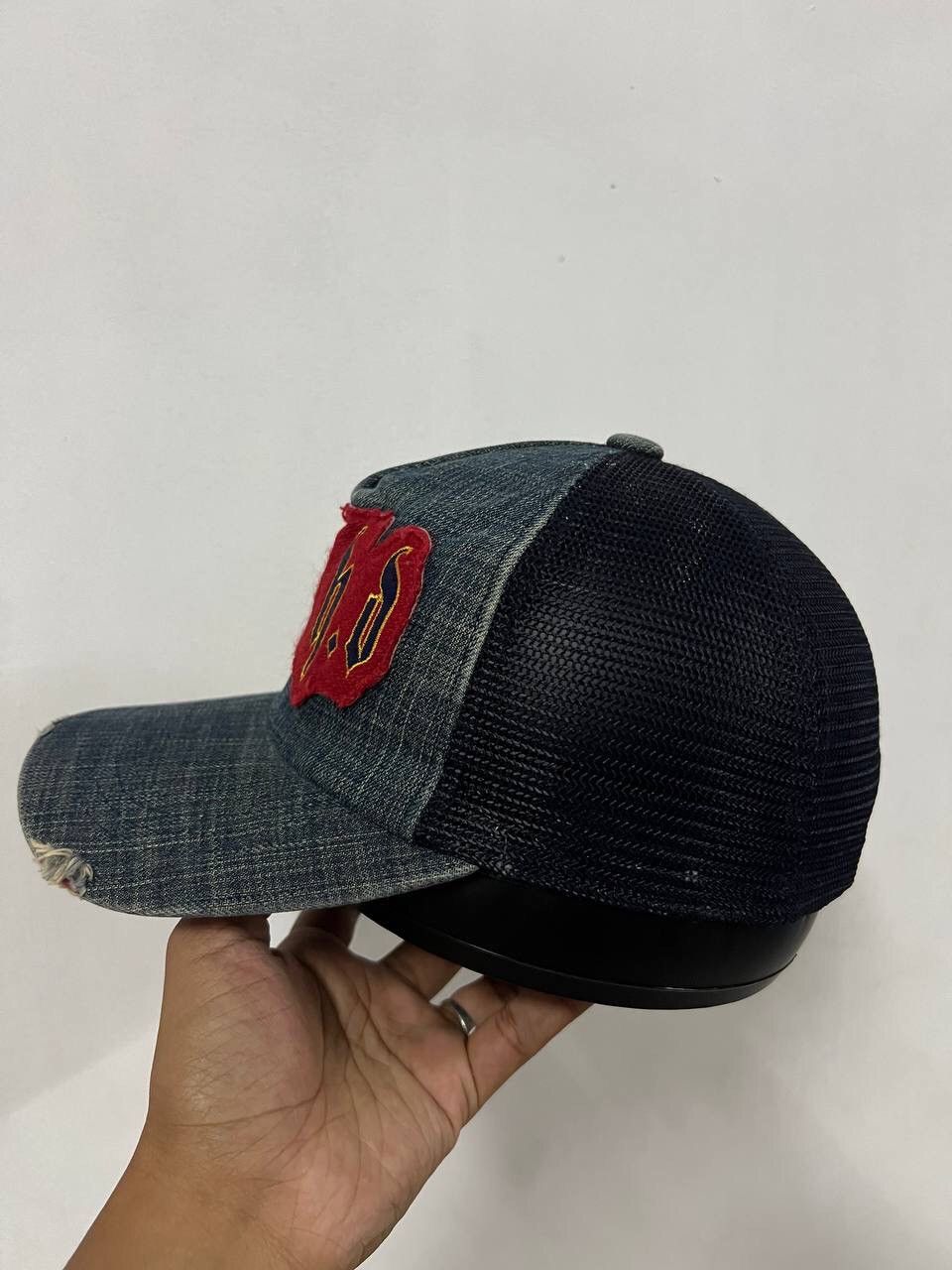 Hat Club Fahu Distressed Trucker Hat Size ONE SIZE - 4 Thumbnail