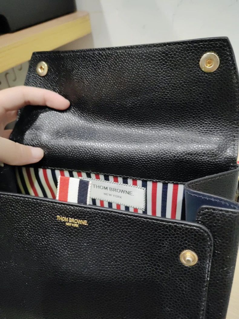 Thom Browne Thom Browne single-shoulder bag Size ONE SIZE - 6 Thumbnail