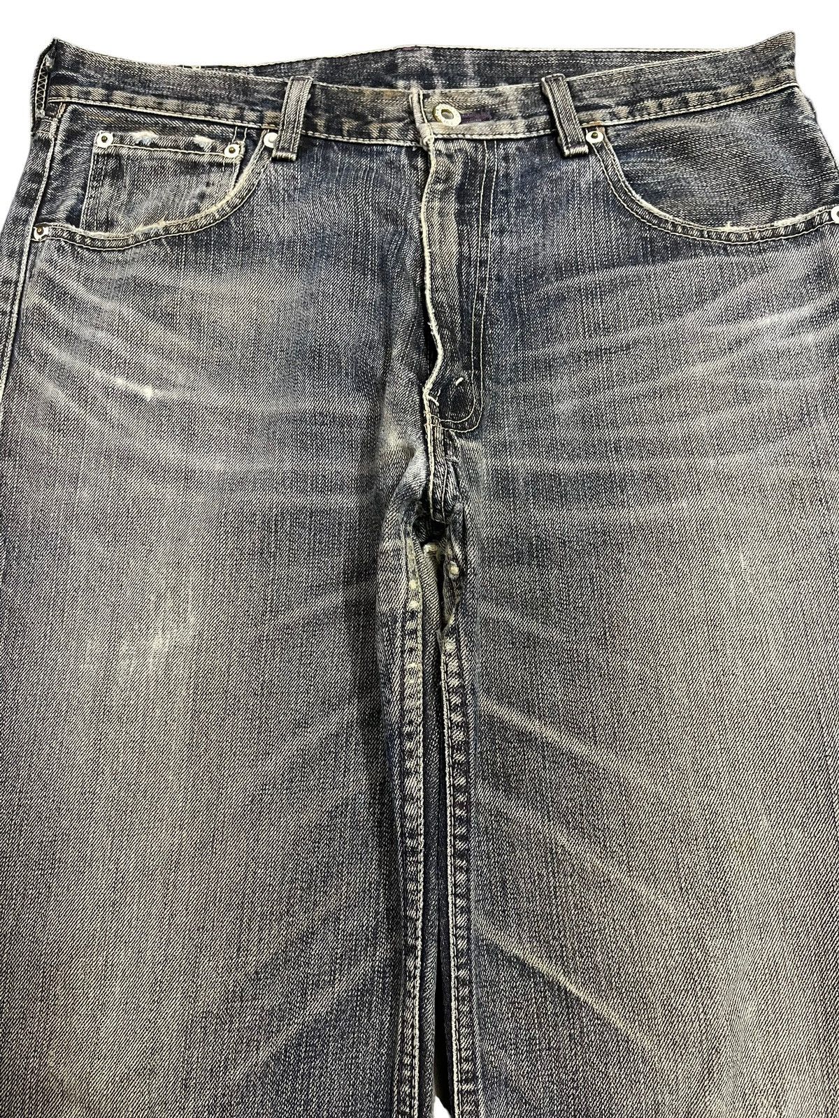Levi's Vintage Levis 503 Faded Wash Style Baggy Jeans Size US 33 - 3 Thumbnail