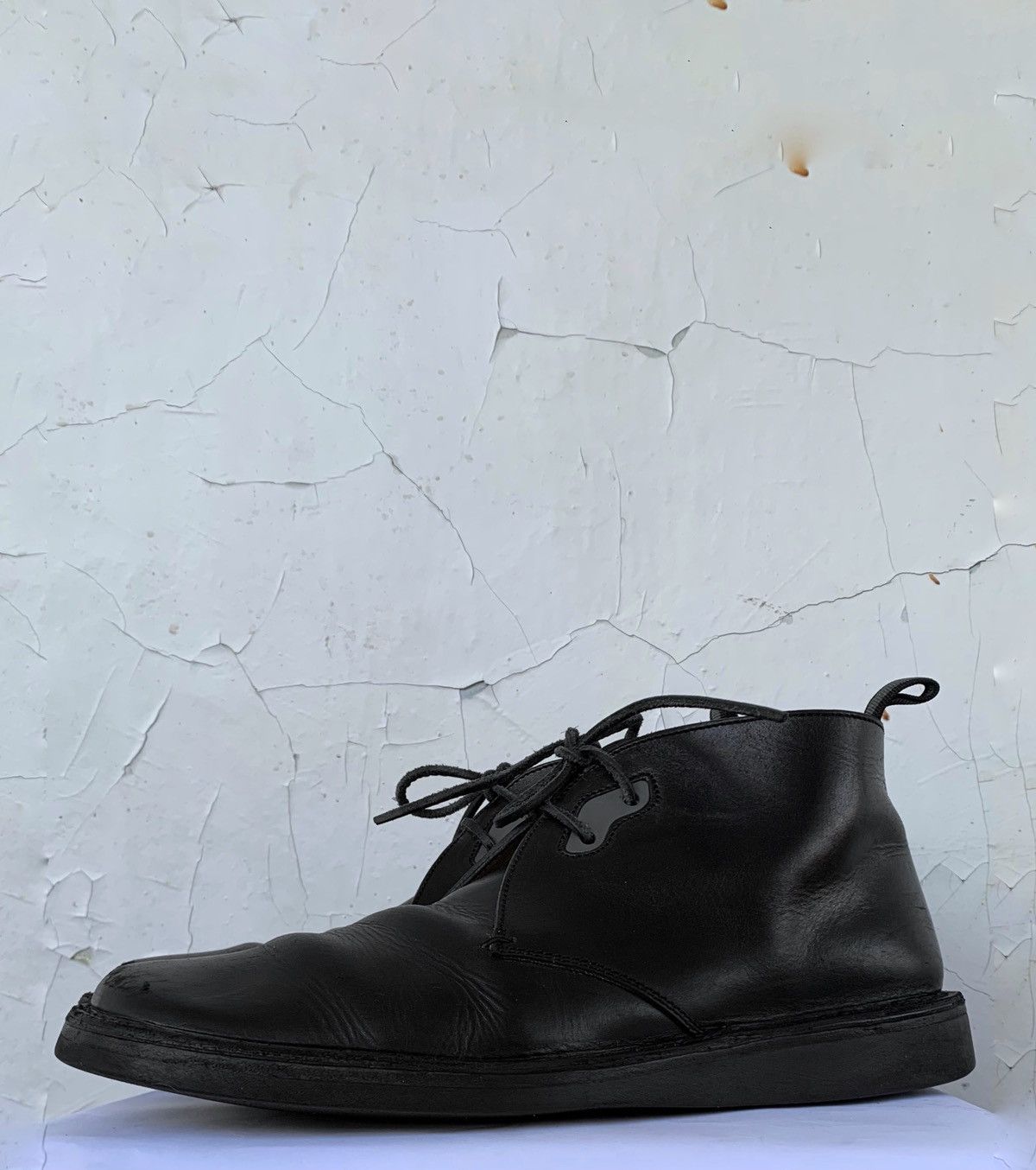 Miu Miu 🧿leather square toe low boots black Size US 10.5 / EU 43-44 - 7 Thumbnail
