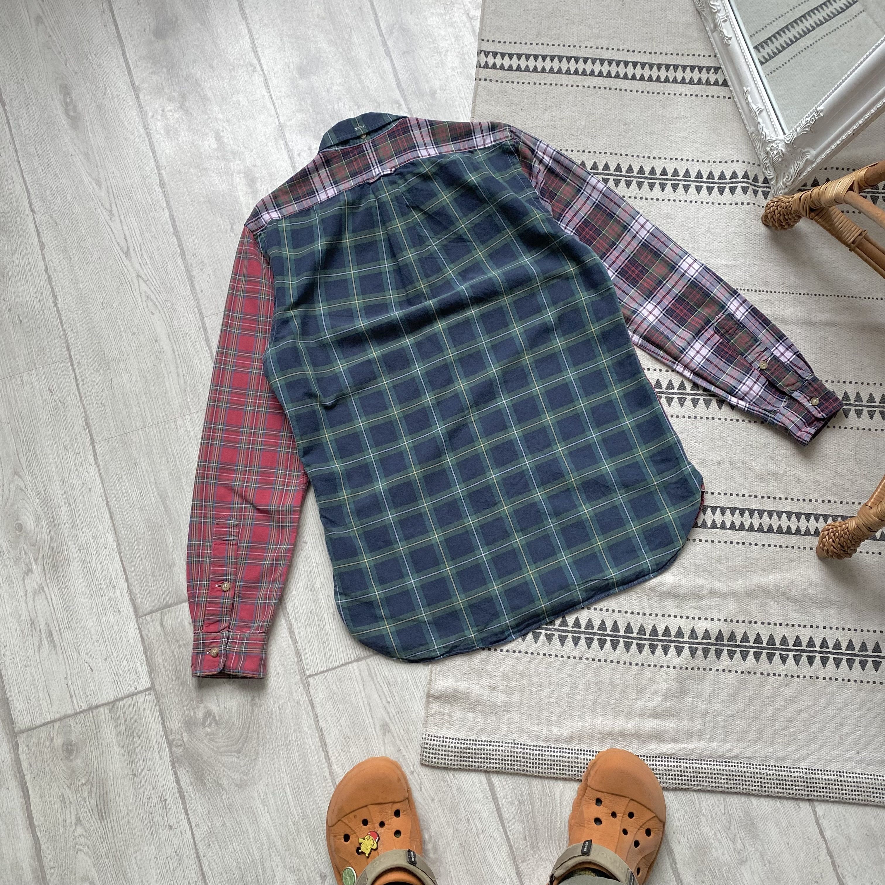 Polo Ralph Lauren Polo Ralph Lauren Flannel Rebuild Shirt Button Up Size US S / EU 44-46 / 1 - 12 Thumbnail