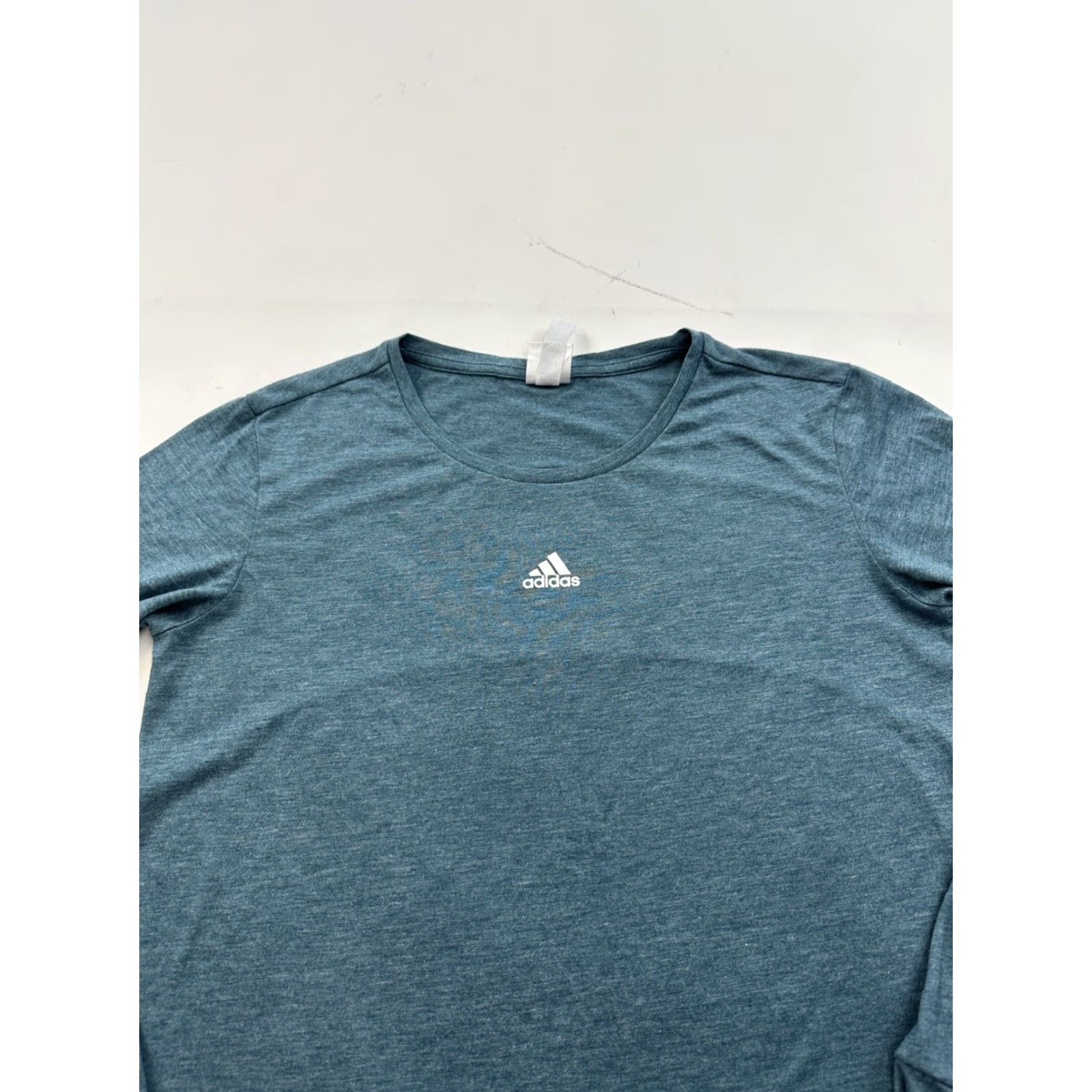 Adidas Adidas Shirt Womens Small Blue Long Sleeve Pullover Athletic Activewear CrossFit Gym Running Sample Size S / US 4 / IT 40 - 3 Thumbnail