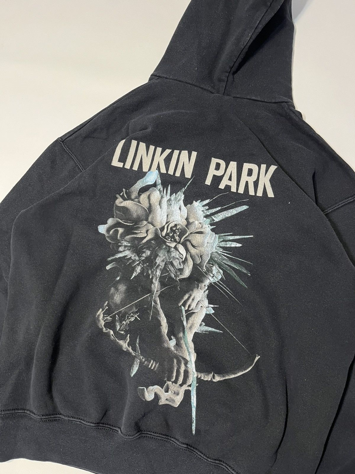 Band Tees × Vintage Vintage Linkin Park Graphic Y2K Hoodie Size US S / EU 44-46 / 1 - 2 Thumbnail