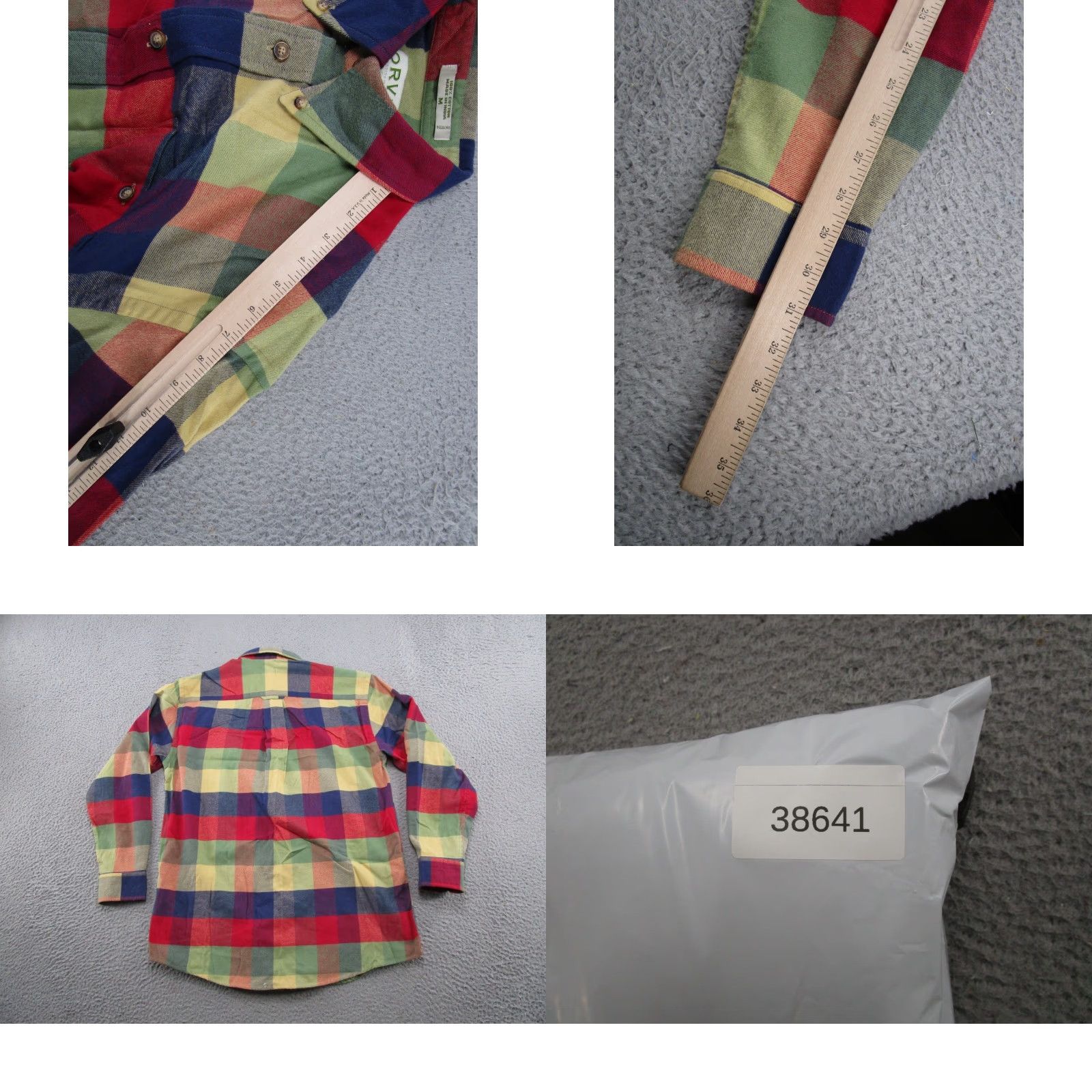 Orvis Orvis Button-Up Shirt Long Sleeve Plaid Multicolor Cotton Flannel Regular Size M Men Casual Pocketed 90s? Size US M / EU 48-50 / 2 - 8 Thumbnail