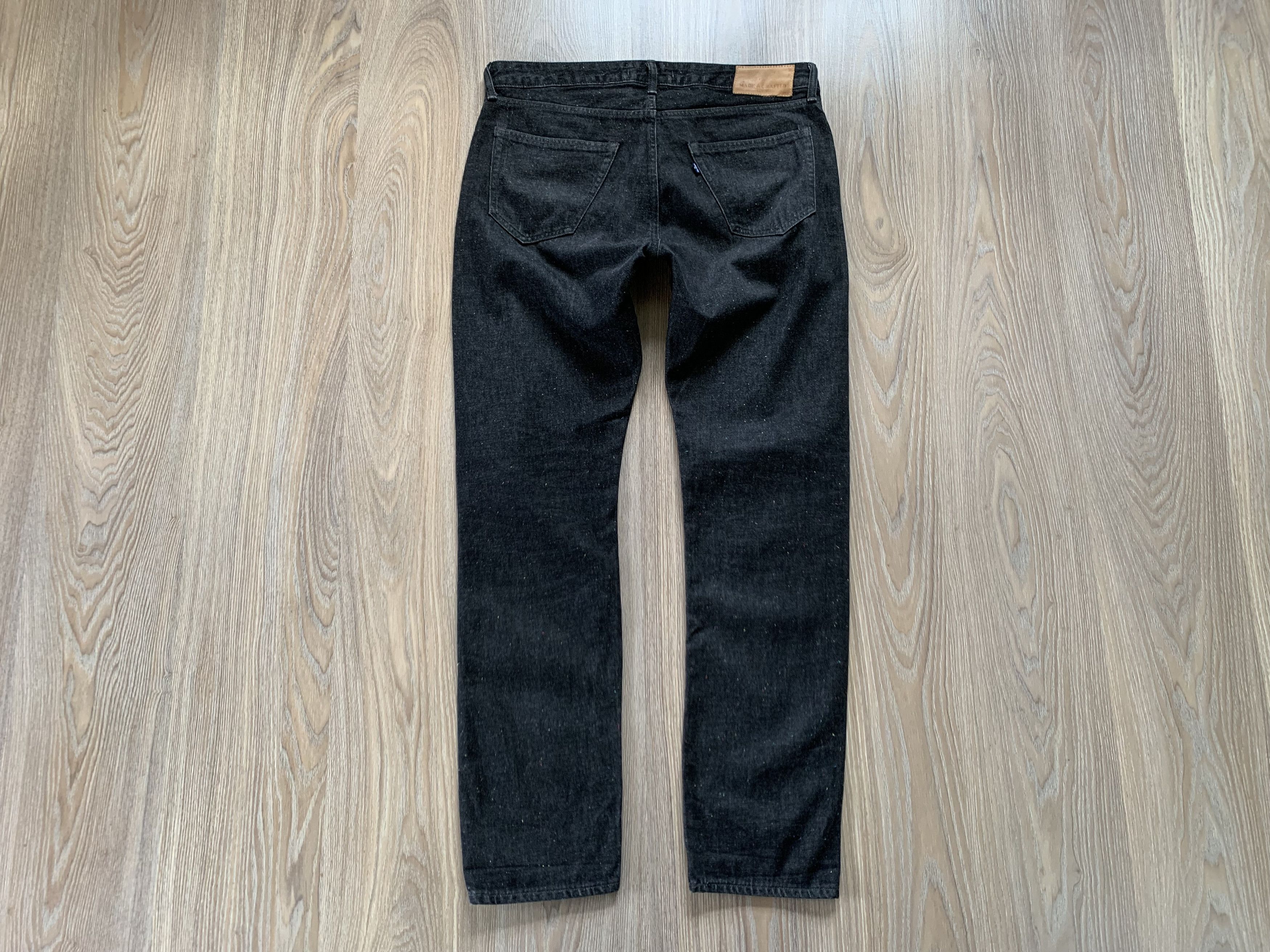 Levi's × Levi's Made & Crafted × Levi's Vintage Clothing Levi's Made & Crafted Tack Slim Dark Grey Jeans Size US 34 / EU 50 - 4 Thumbnail