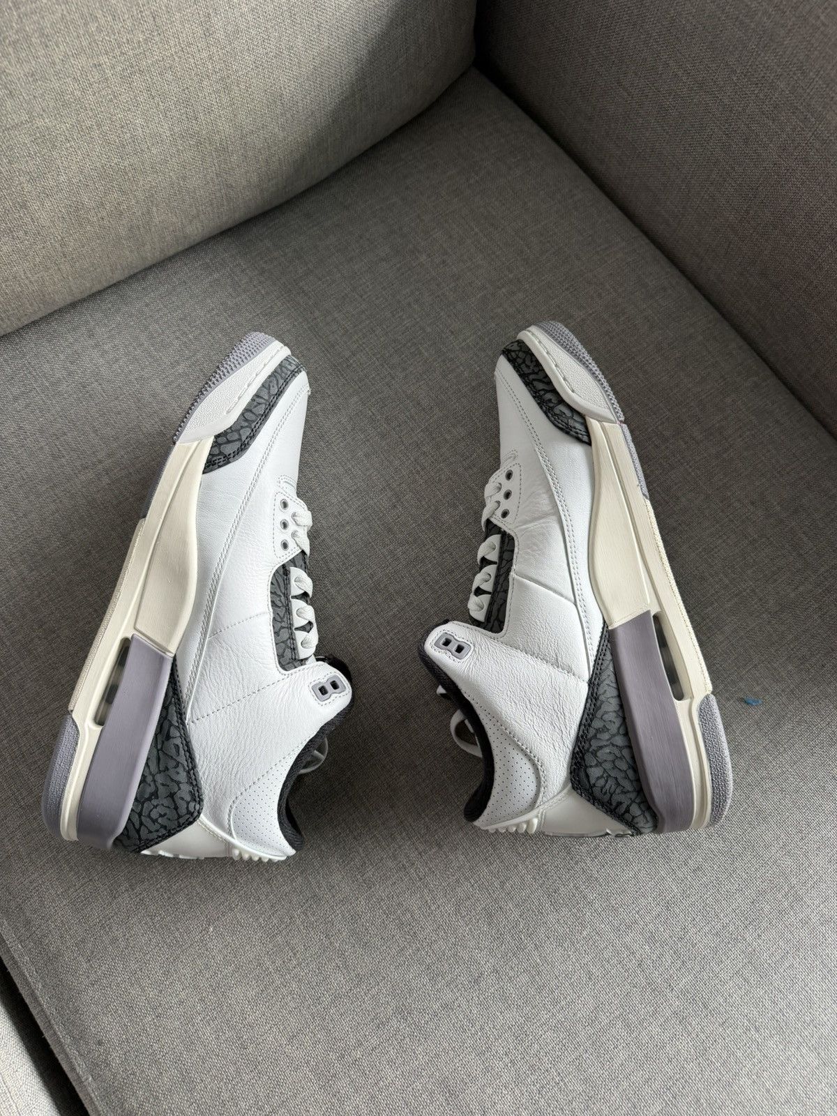 Jordan Brand Jordan Retro 3 Grey Cement Size US 9.5 / EU 42-43 - 7 Thumbnail