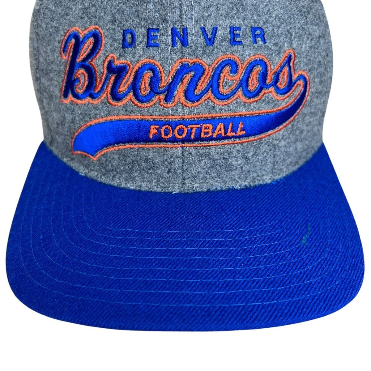 Starter 1980s NFL Denver Broncos Starter Wool Tail Sweep Snapback Size ONE SIZE - 2 Thumbnail