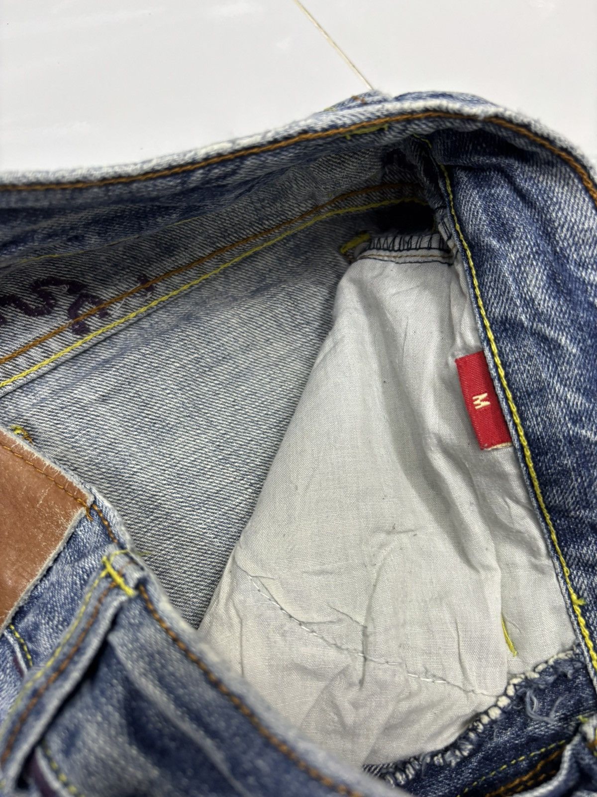 Ed Hardy Flare Jeans L.G HARD Flower Embroidery Ed Hardy Style Jeans Size US 28 / EU 44 - 11 Thumbnail