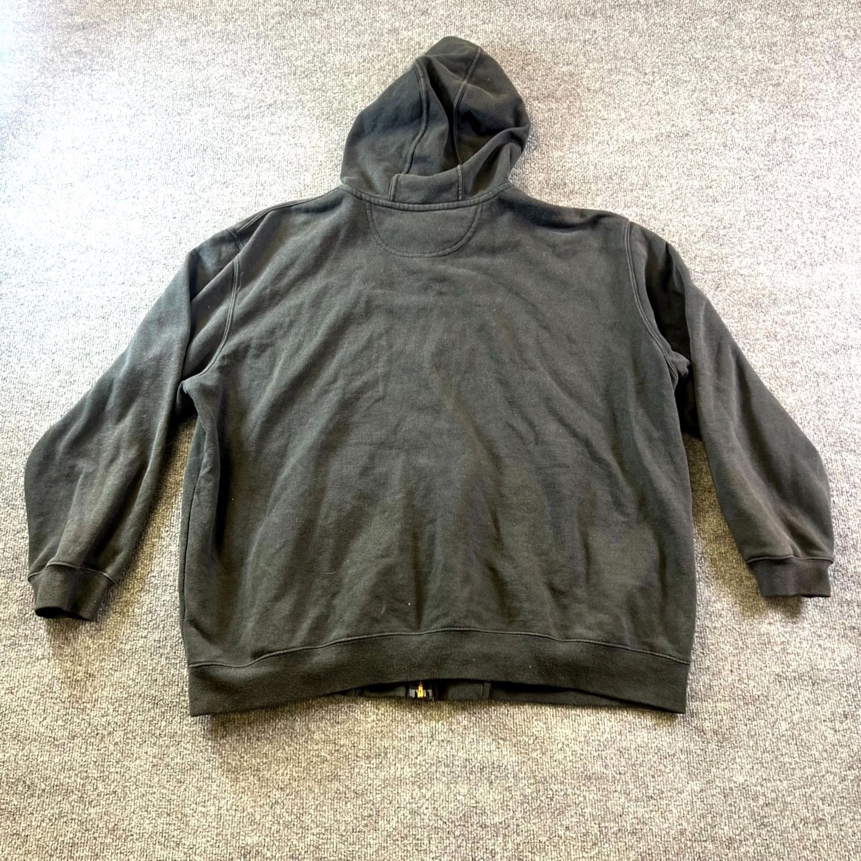 Carhartt Carhartt Hoodie Men's 3XL Black Cotton Full-Zip Fleece Lined Sweatshirt Travel Size US XXL / EU 58 / 5 - 7 Thumbnail