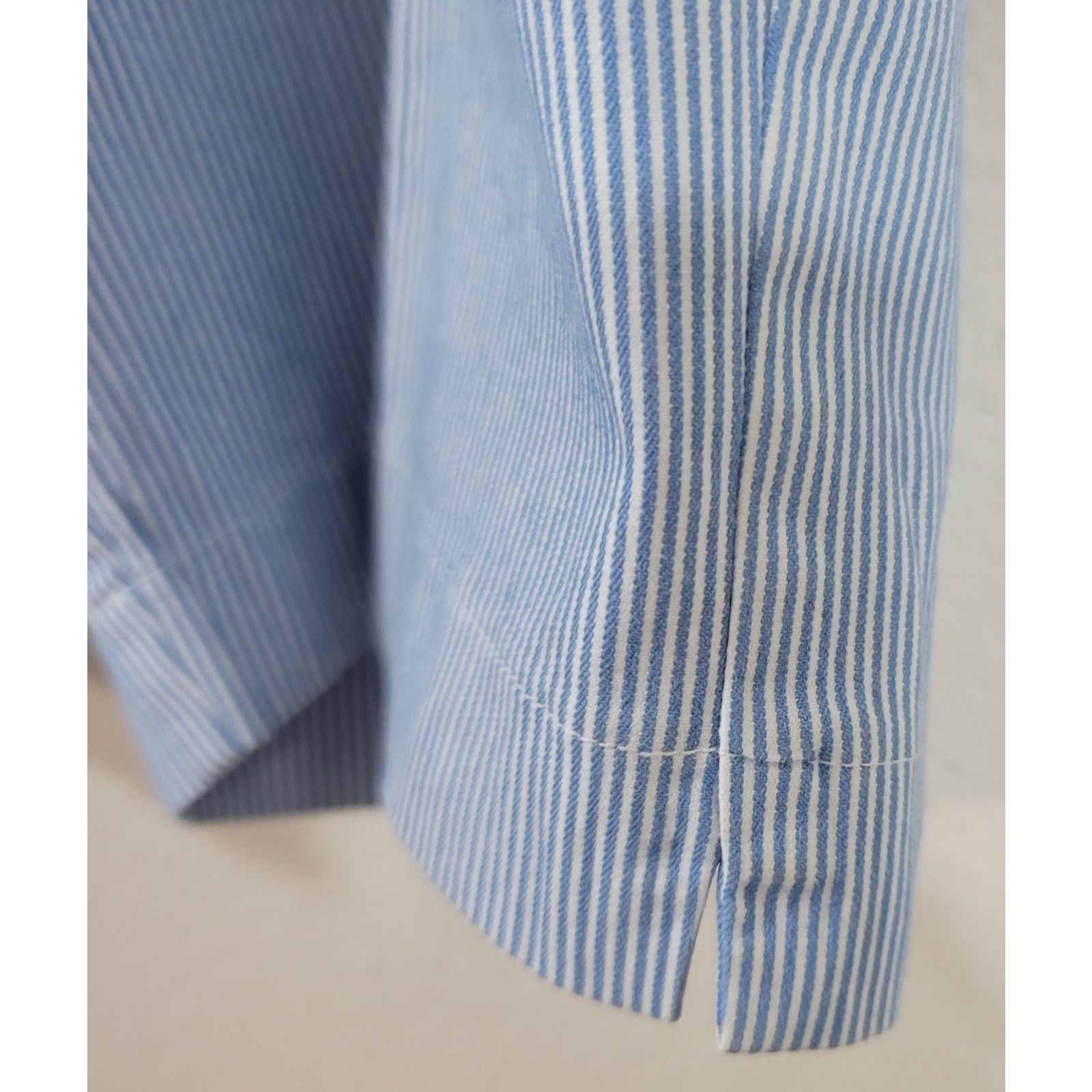 Other Briggs New York Blue White Striped Bermuda Shorts 18 Pockets Size 40" / US 18 - 7 Thumbnail