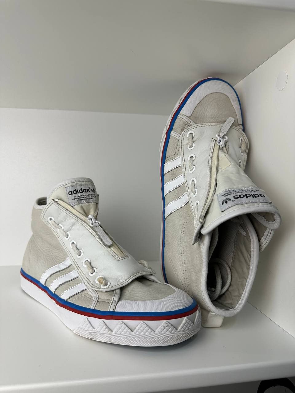 Adidas × Vintage ADIDAS NIZZA HI OT-TECH TRAINERS Vintage Rare Collectors Size US 9.5 / EU 42-43 - 1 Thumbnail