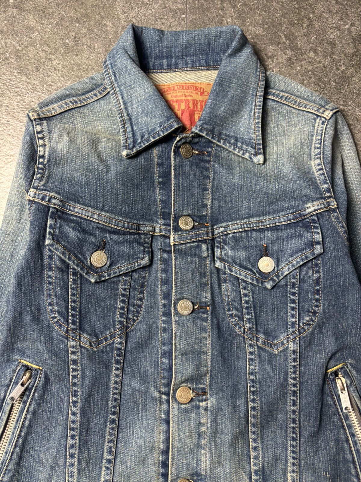 Hysteric Glamour 2000s Hysteric Glamour Bear Denim Jacket Size S / US 4 / IT 40 - 11 Thumbnail