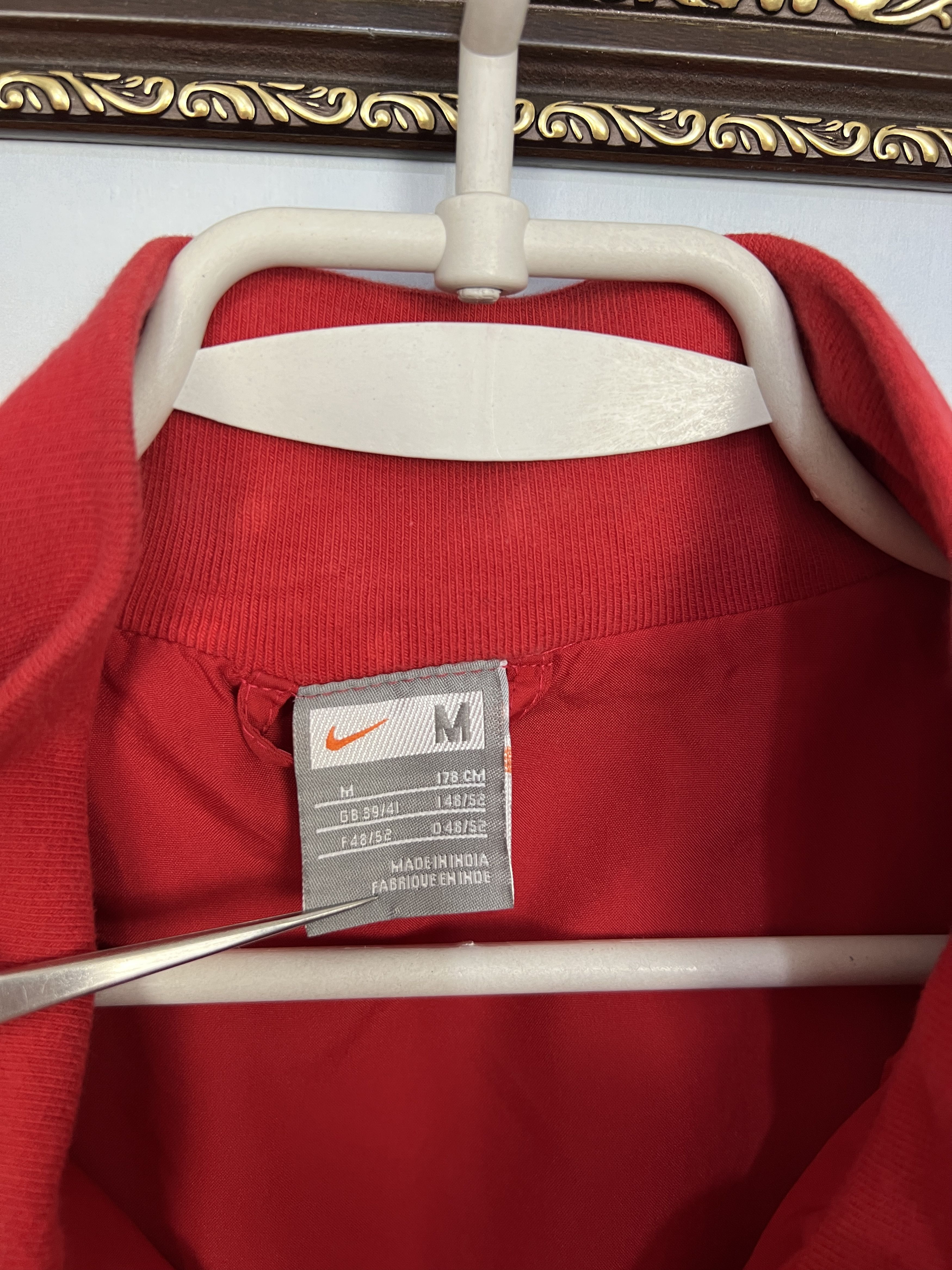 Nike Vintage Manchester United Football Jacket Soccer Track Top Size US M / EU 48-50 / 2 - 7 Thumbnail