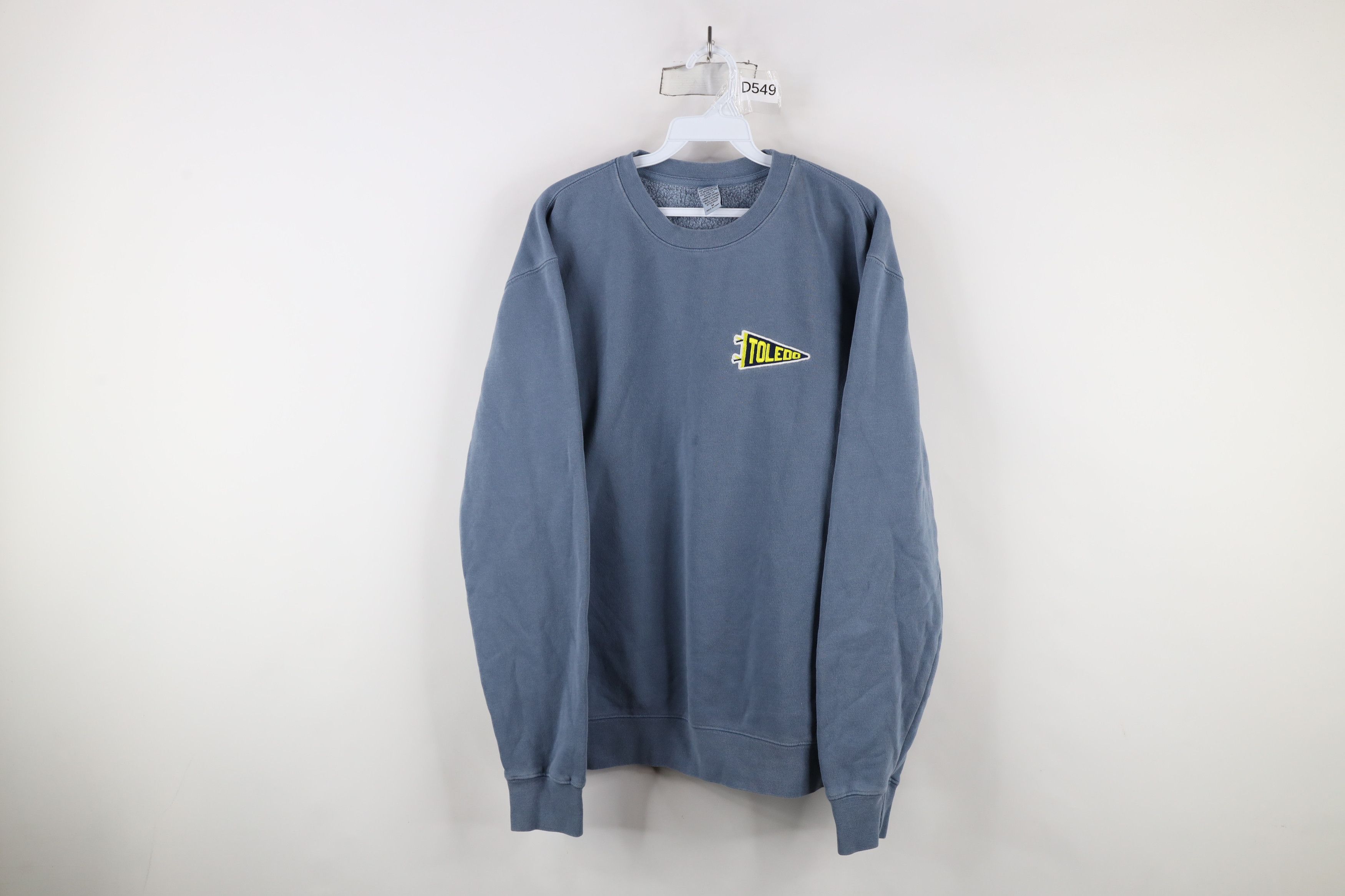 Vintage Vintage 90s Spell University of Toledo Pennant Sweatshirt Size US M / EU 48-50 / 2 - 1 Thumbnail
