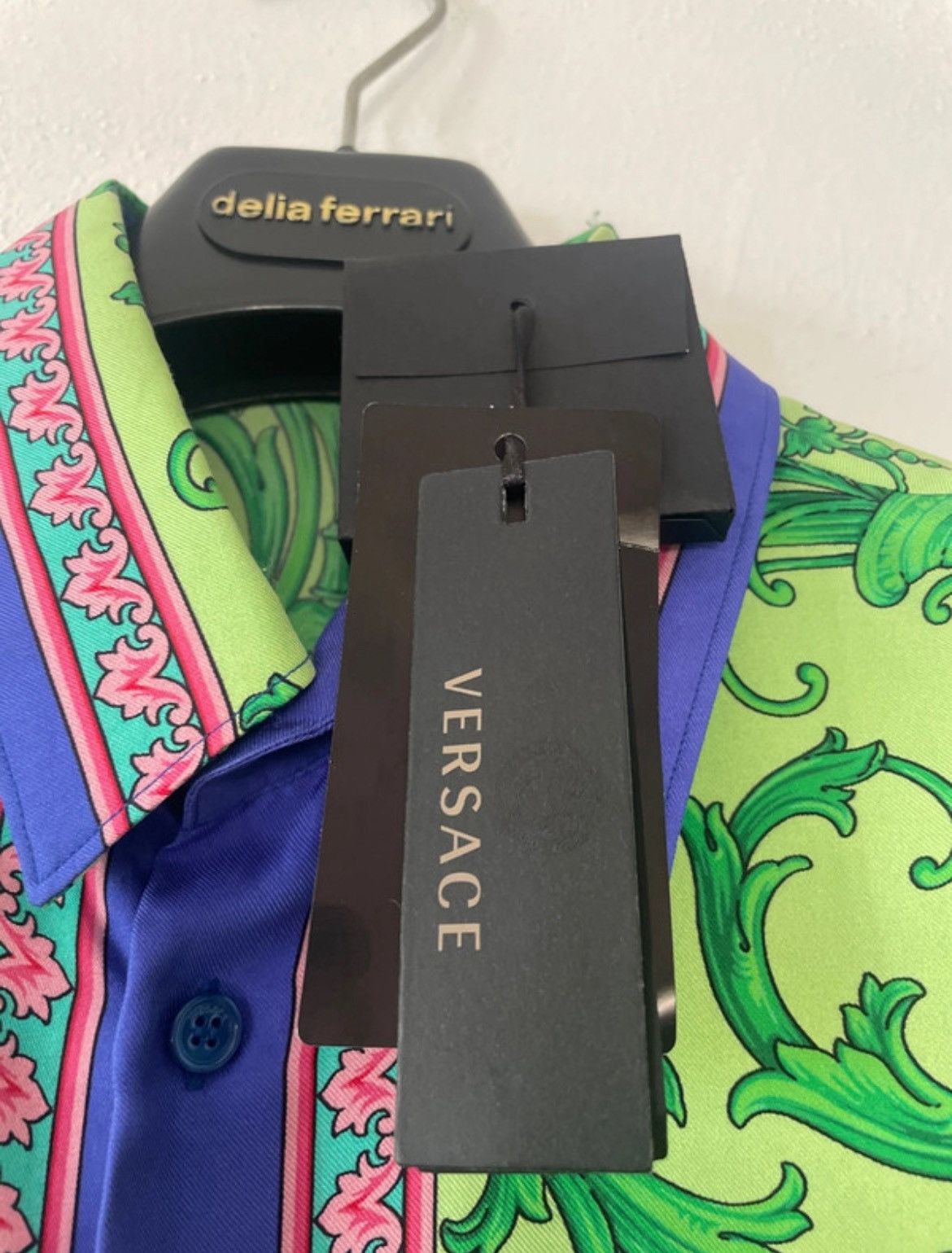 Versace Versace silk shirt Size US L / EU 52-54 / 3 - 2 Thumbnail
