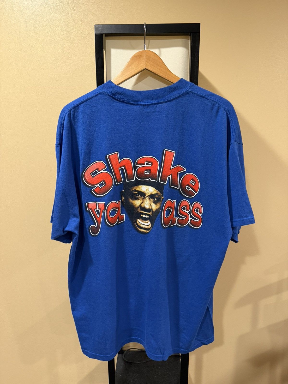 Vintage Vintage Mistikal Danger “Shake Ya Ass” Blue Rap Tee Size US XL / EU 56 / 4 - 13 Thumbnail